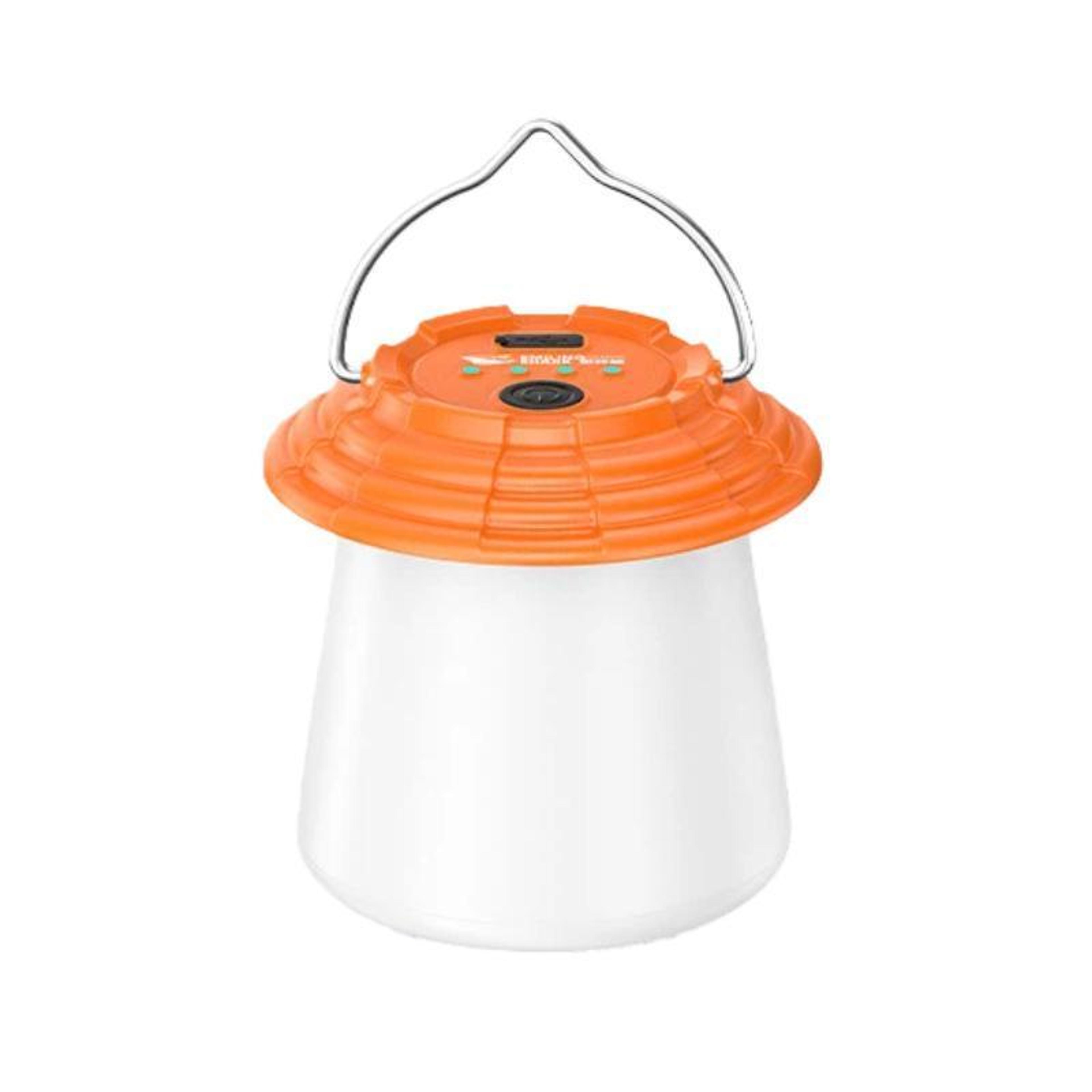 smiling shark rechargeable camping lantern led hanging light for tent, emergency & night market use