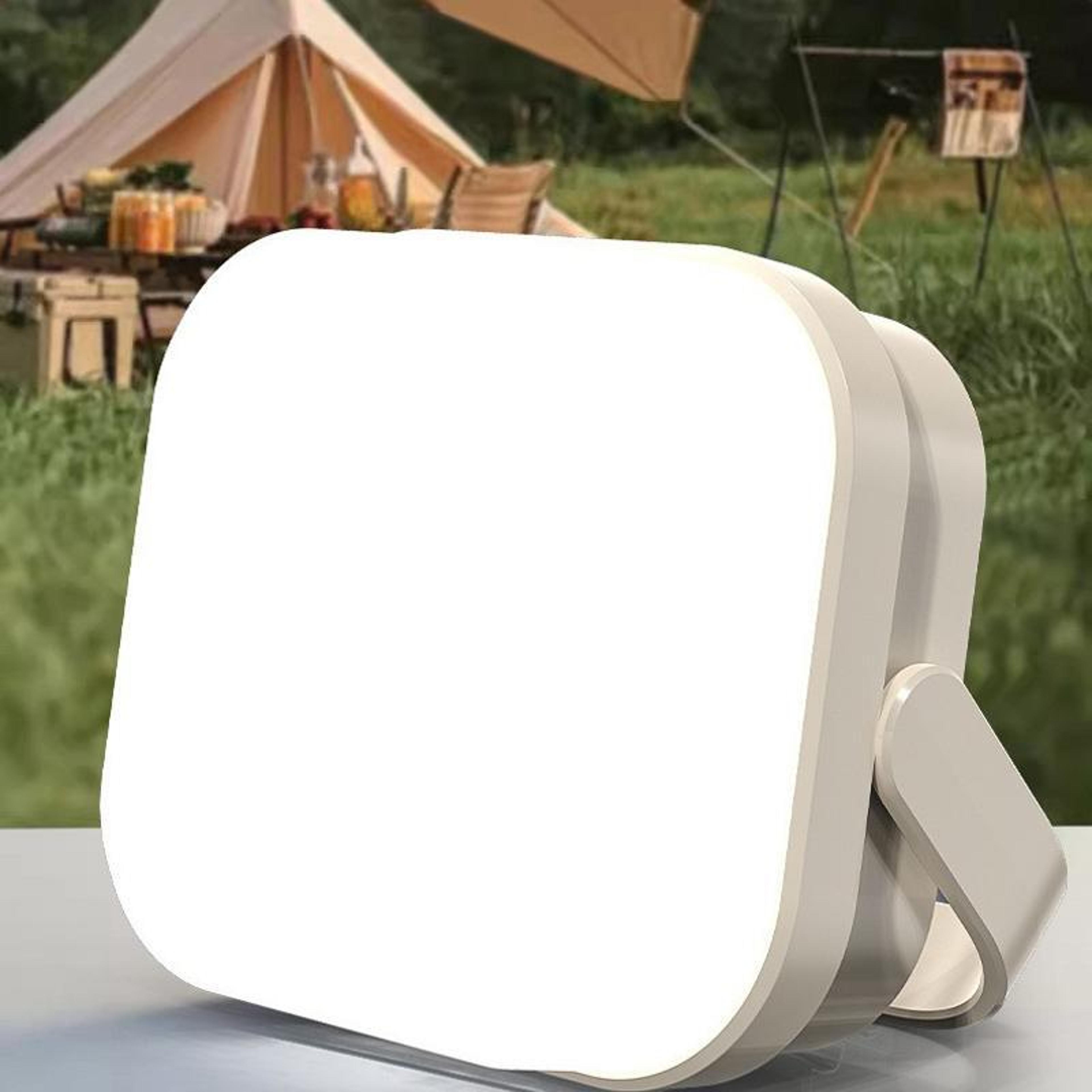 3 level led camping lantern portable tent light with type c rechargeable hook