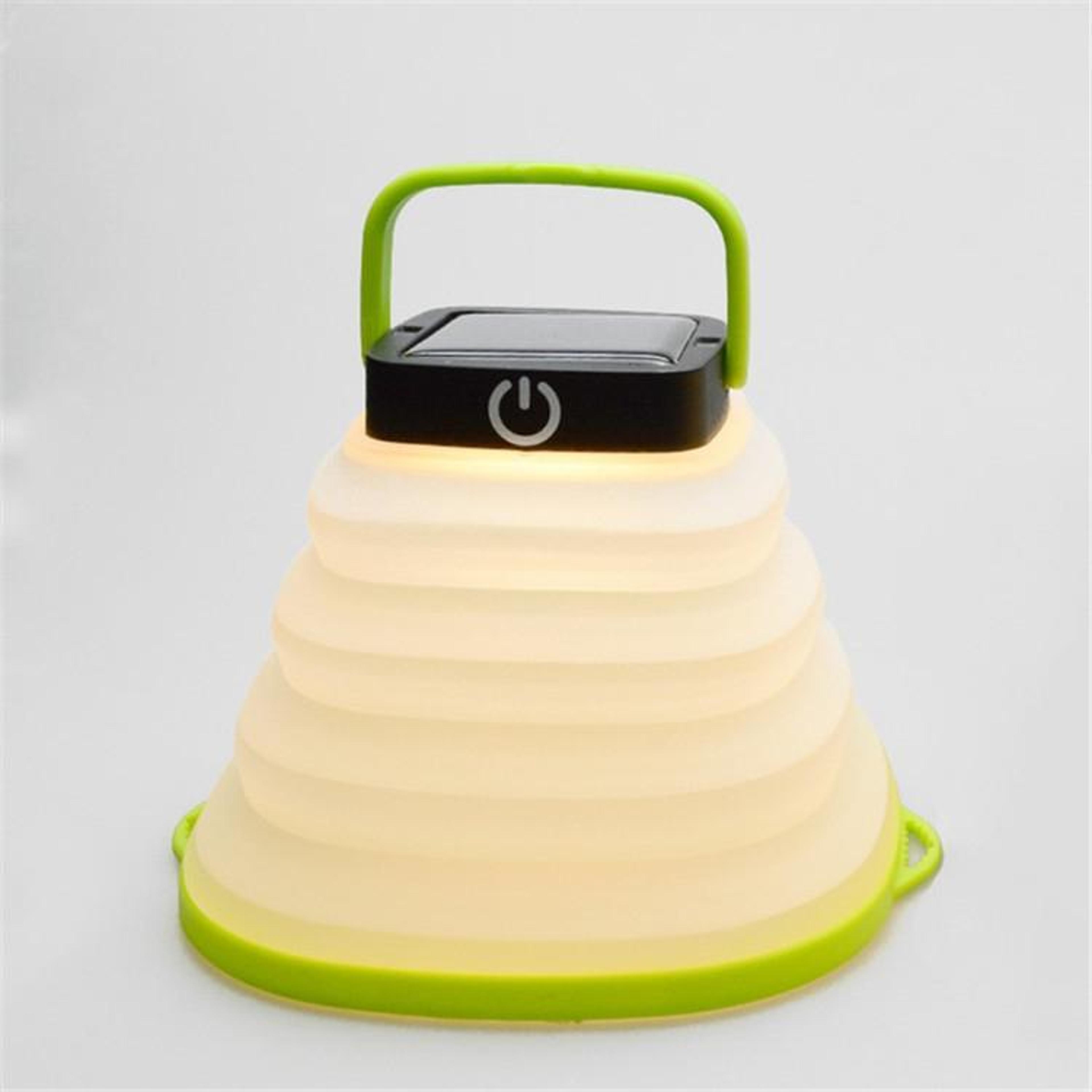 foldable solar camping lantern portable led tent light with usb rechargeable design