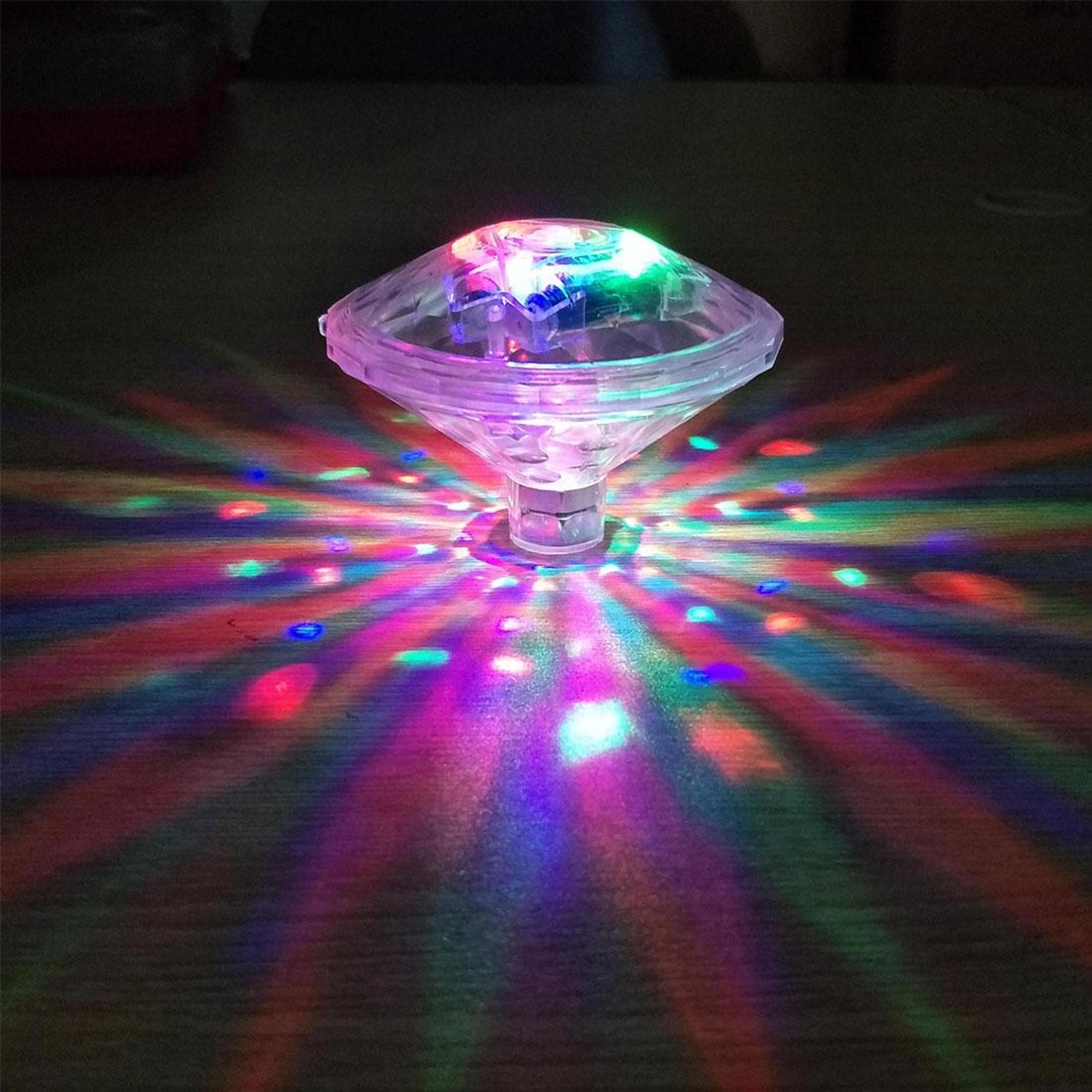 aquaglow rgb underwater bath light show lamp with 7 color modes