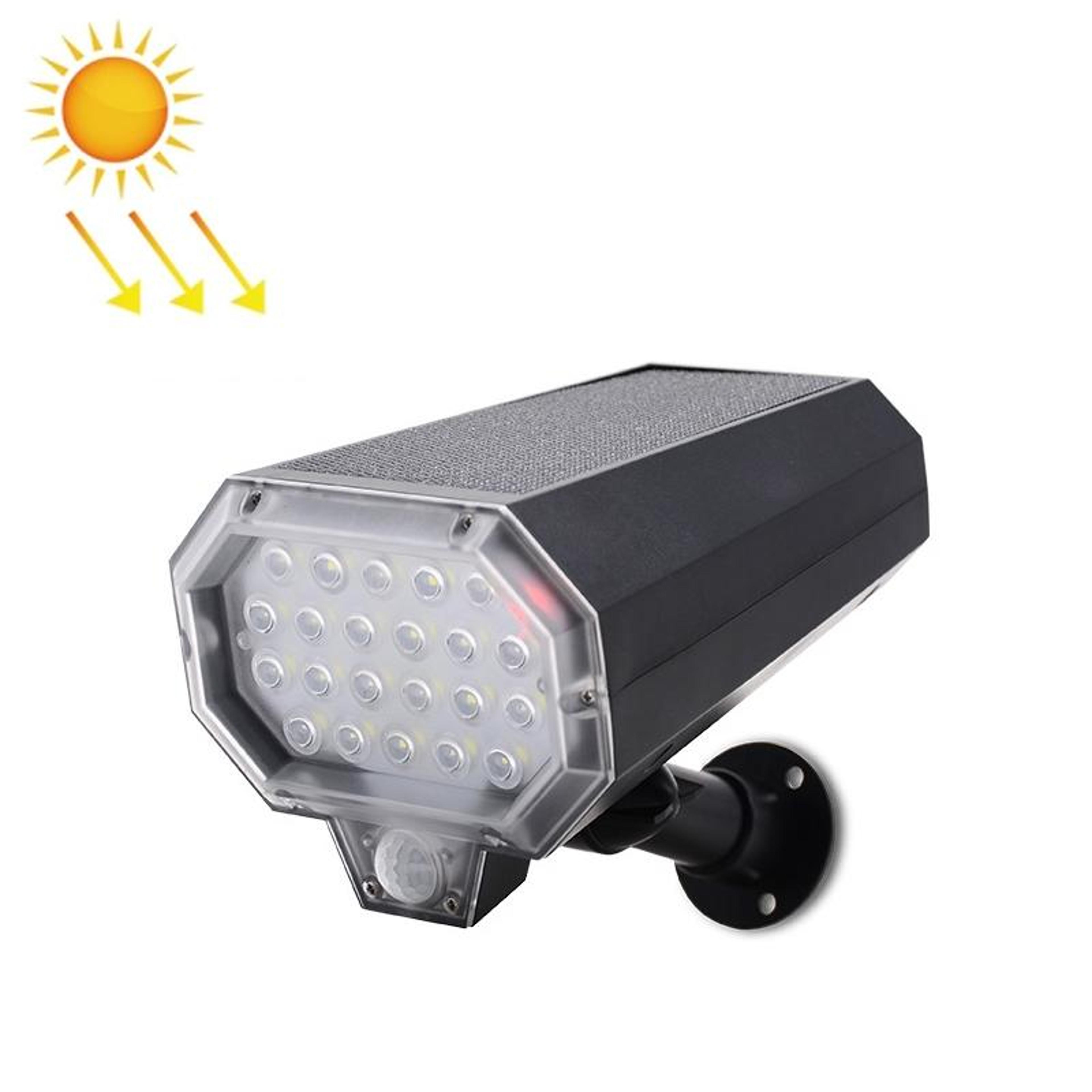 solar motion sensor light with 160° auto rotation & ip65 waterproof security design