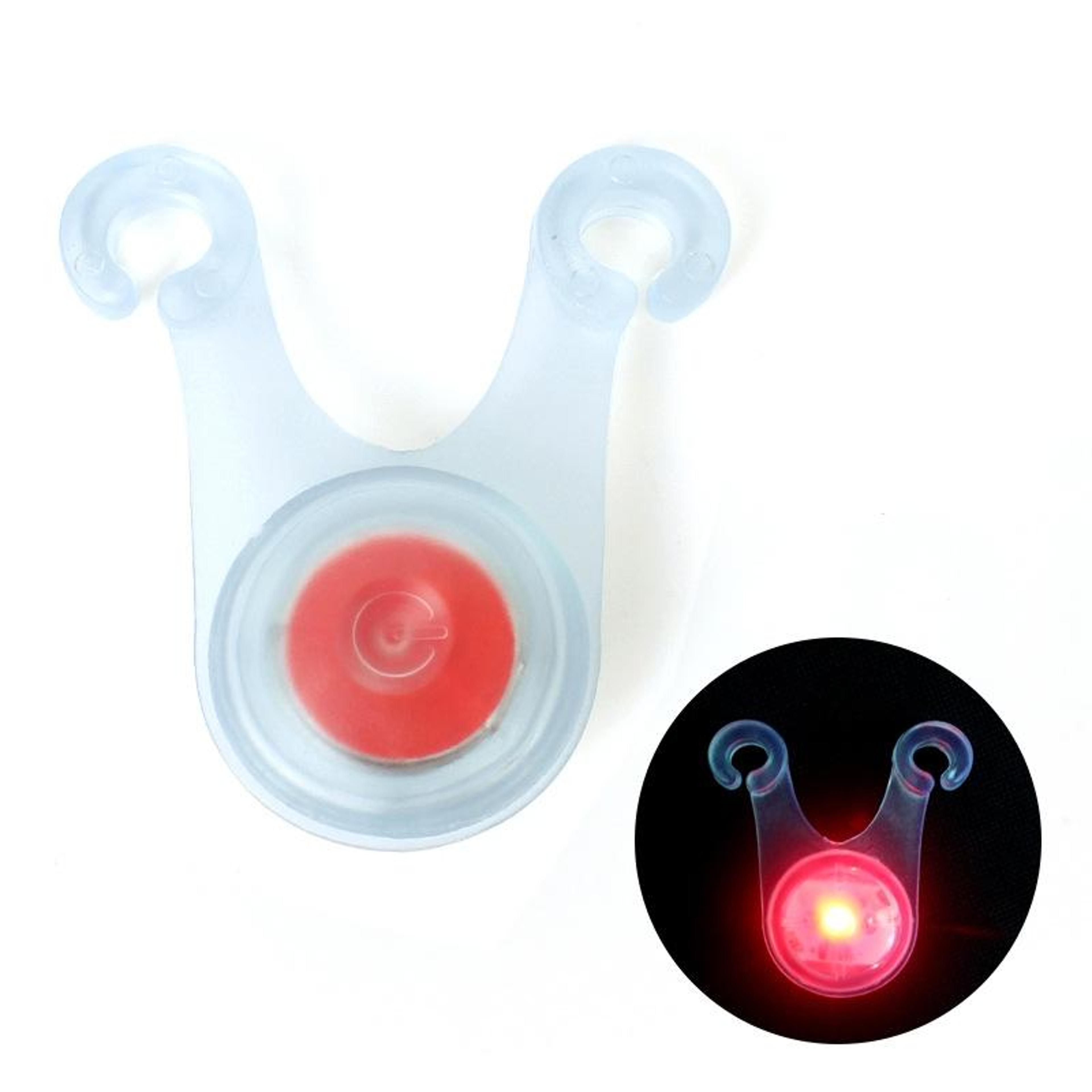 silicone led bike tail light for camping tent and bicycle safety