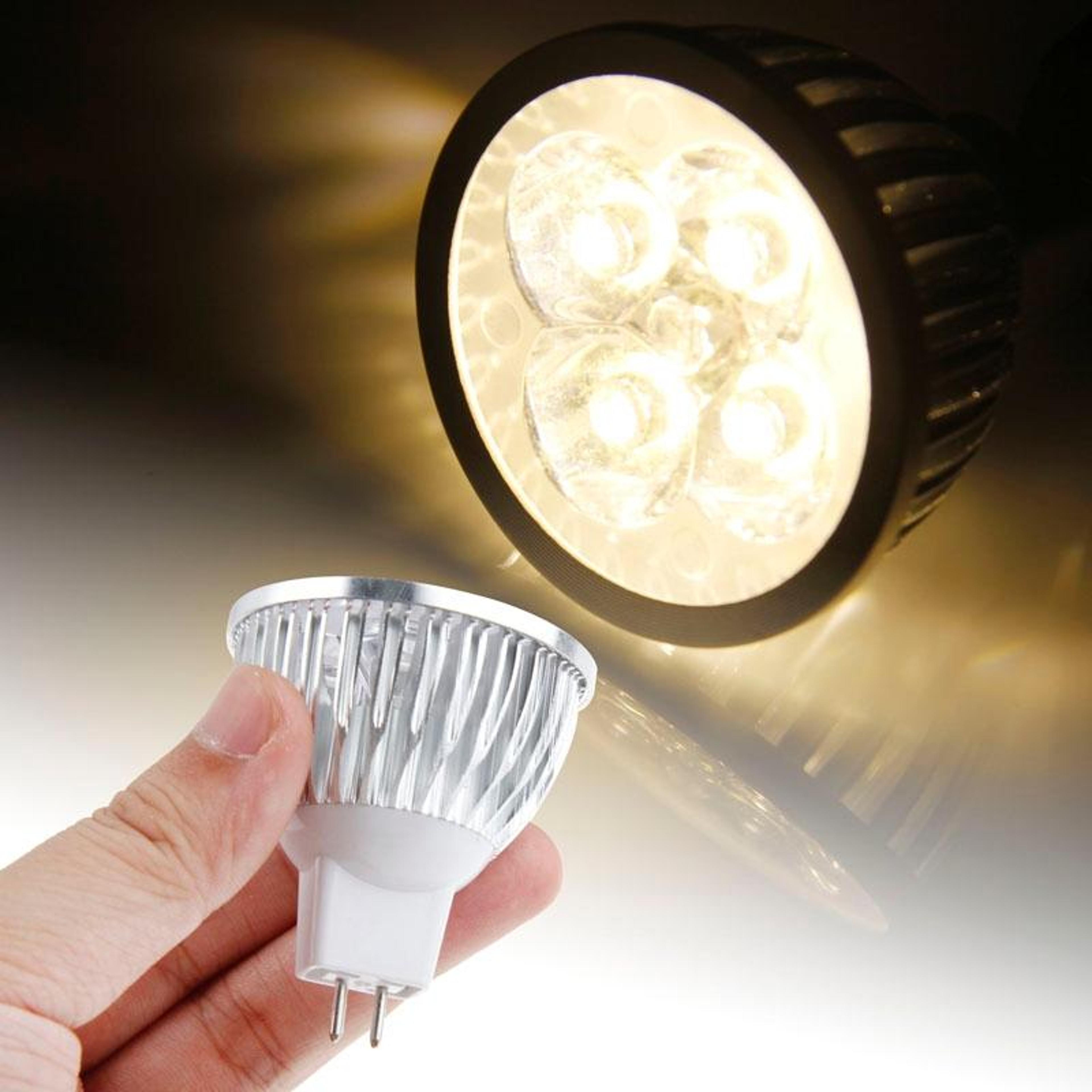 4w led spotlight bulb warm white 12v energy saving lamp