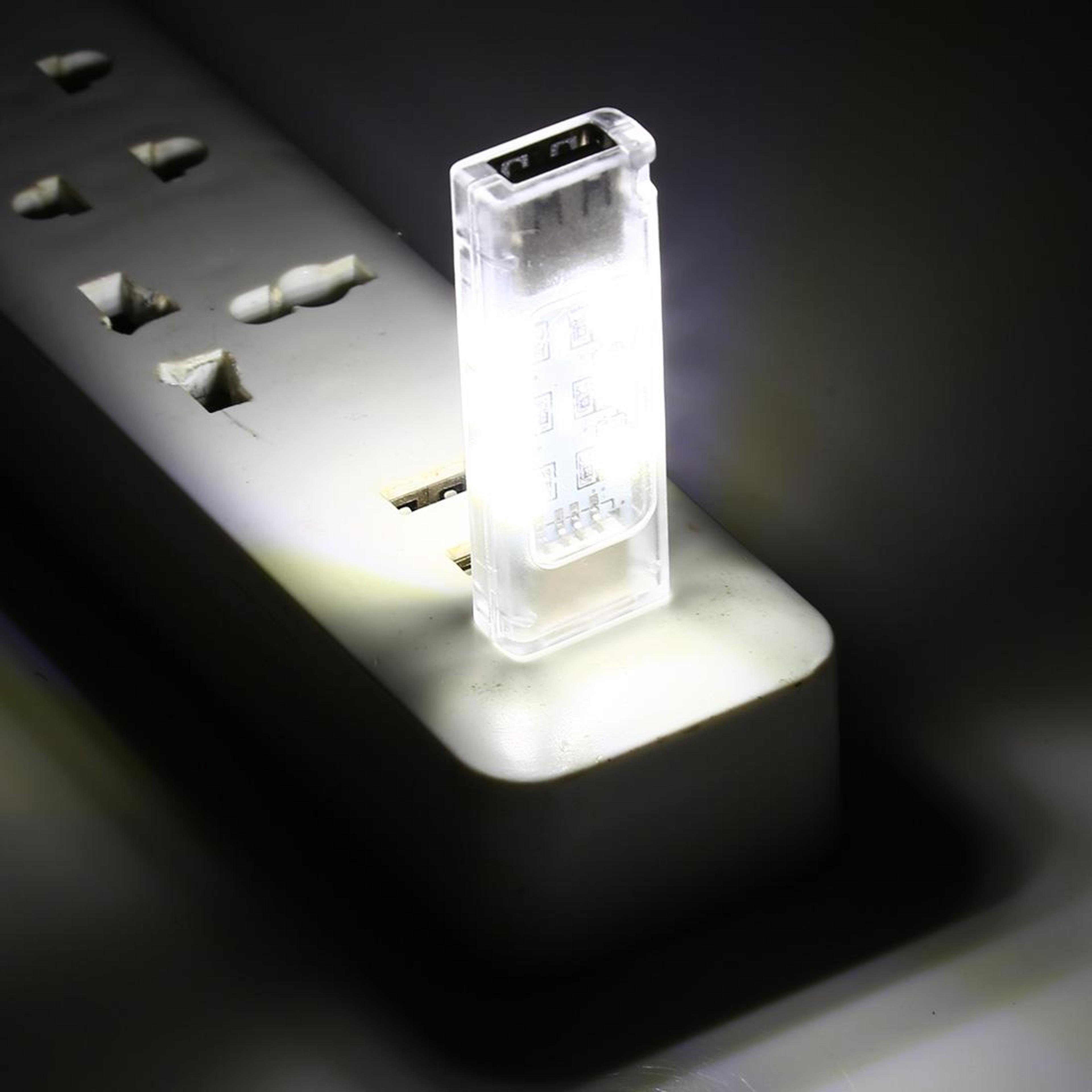 stackable usb led light with 12 leds for laptops, power banks & desk lighting