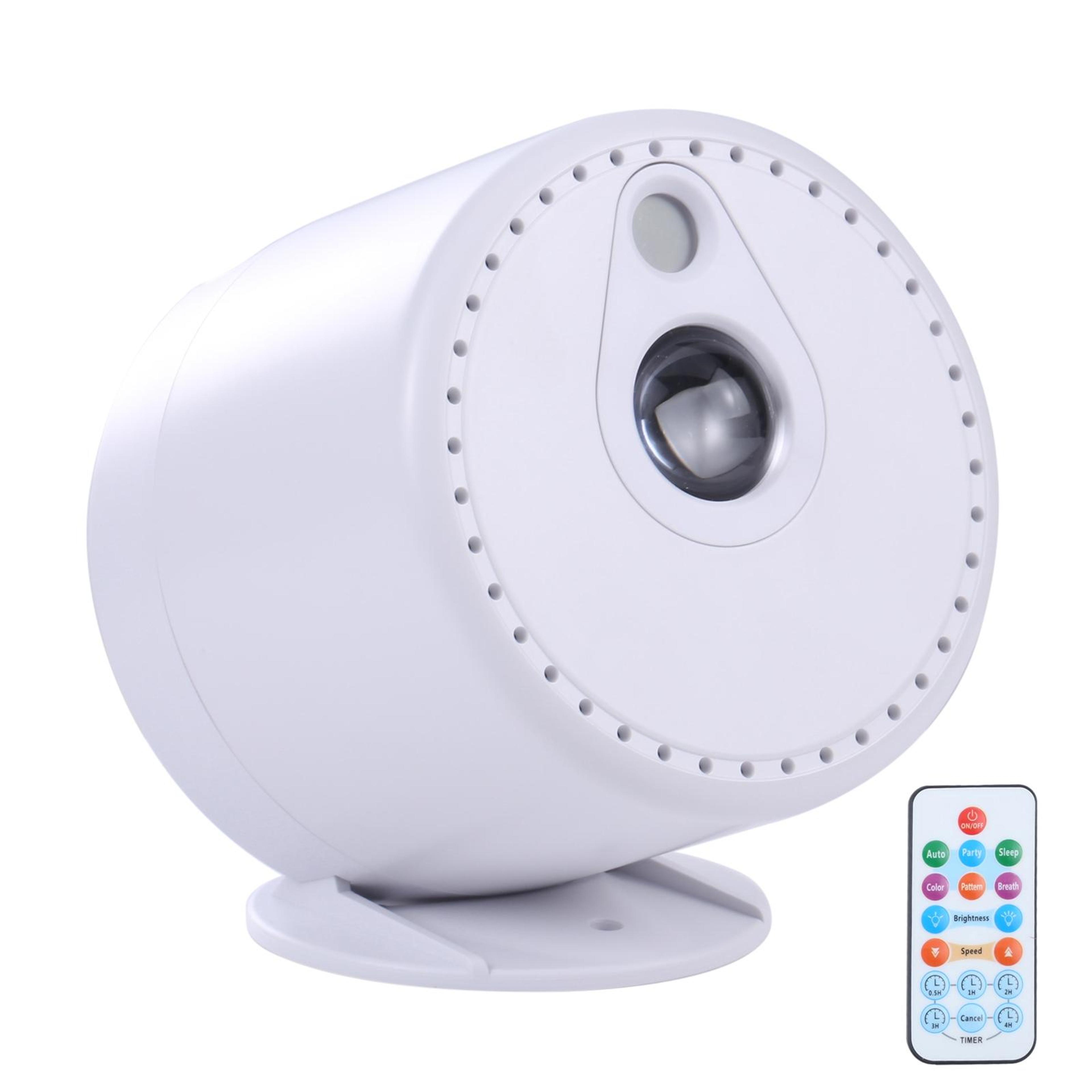 galaxy projector night light with remote & sound control