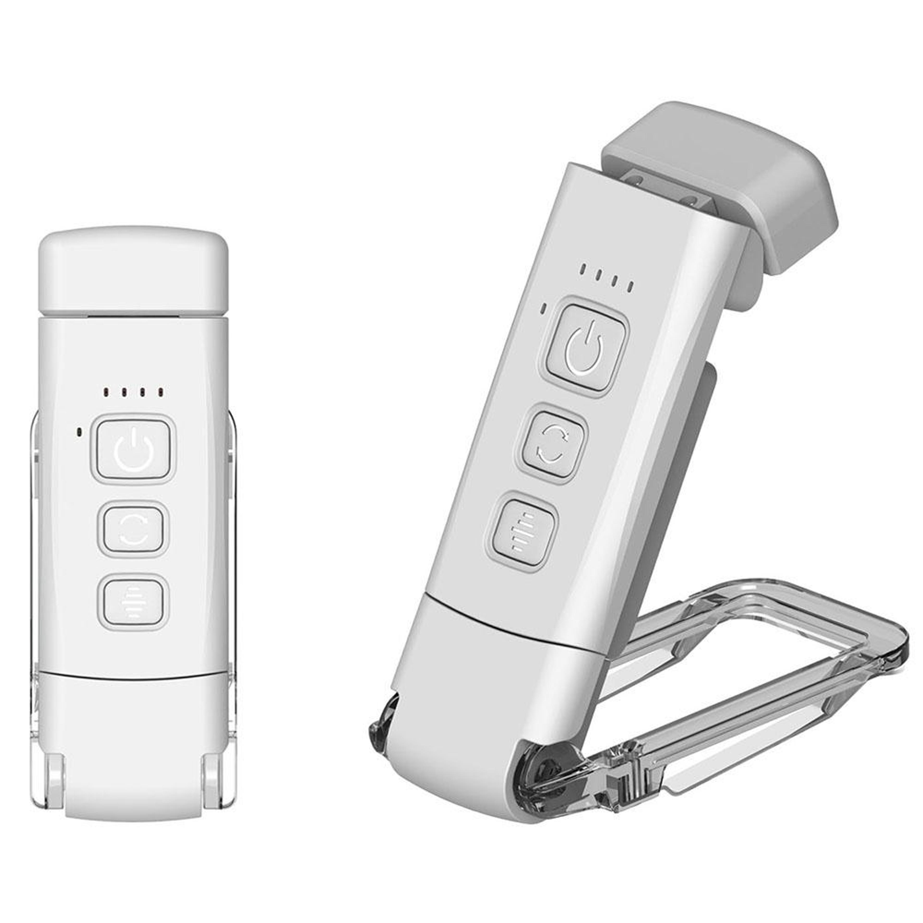 usb rechargeable clip on reading light with 3 color modes & eye protection
