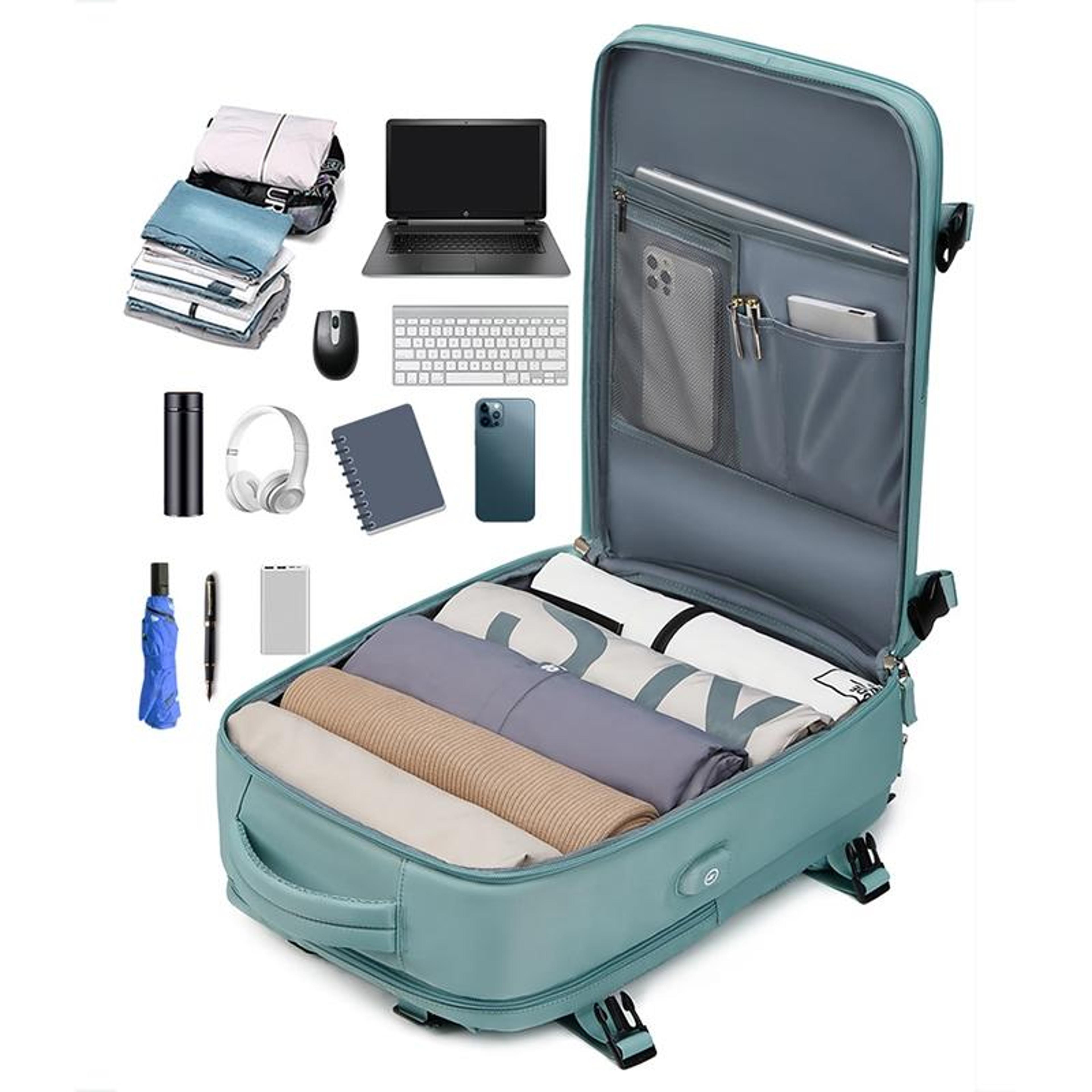 urbanshield travel laptop backpack with shoe compartment & waterproof storage