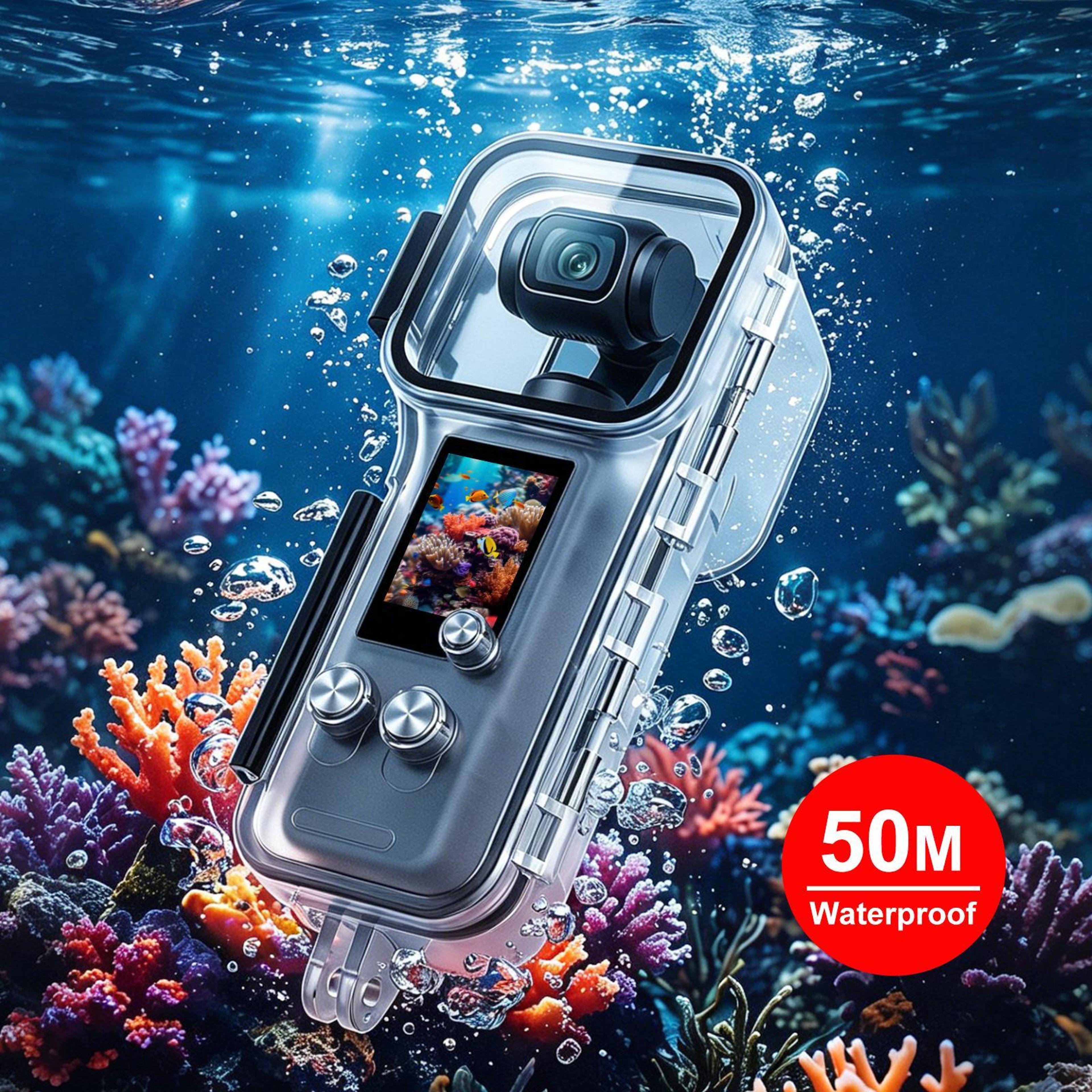 dji osmo pocket 50m waterproof diving case with anti fog protection