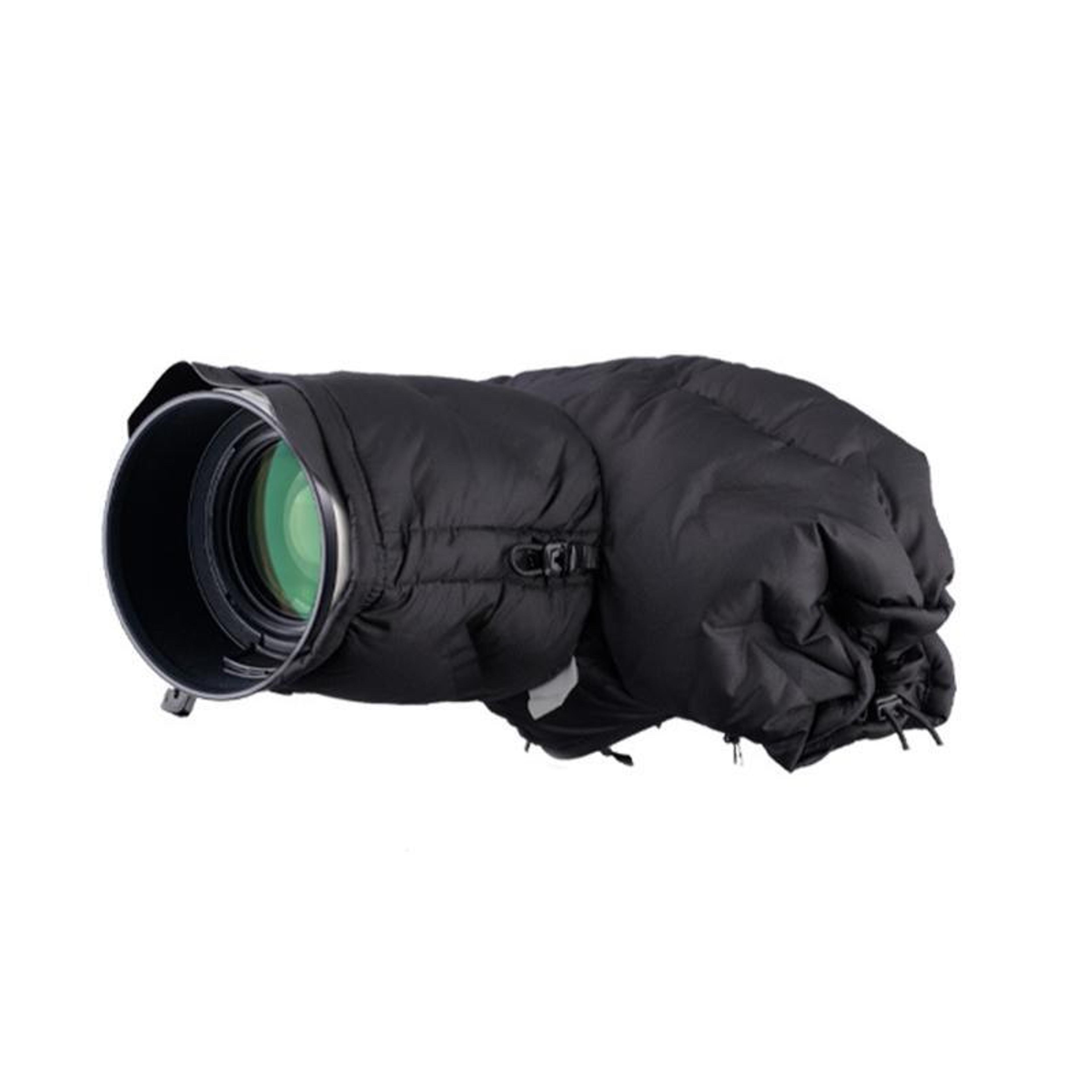 camera cold weather cover for dslr & mirrorless cameras with waterproof lens protection