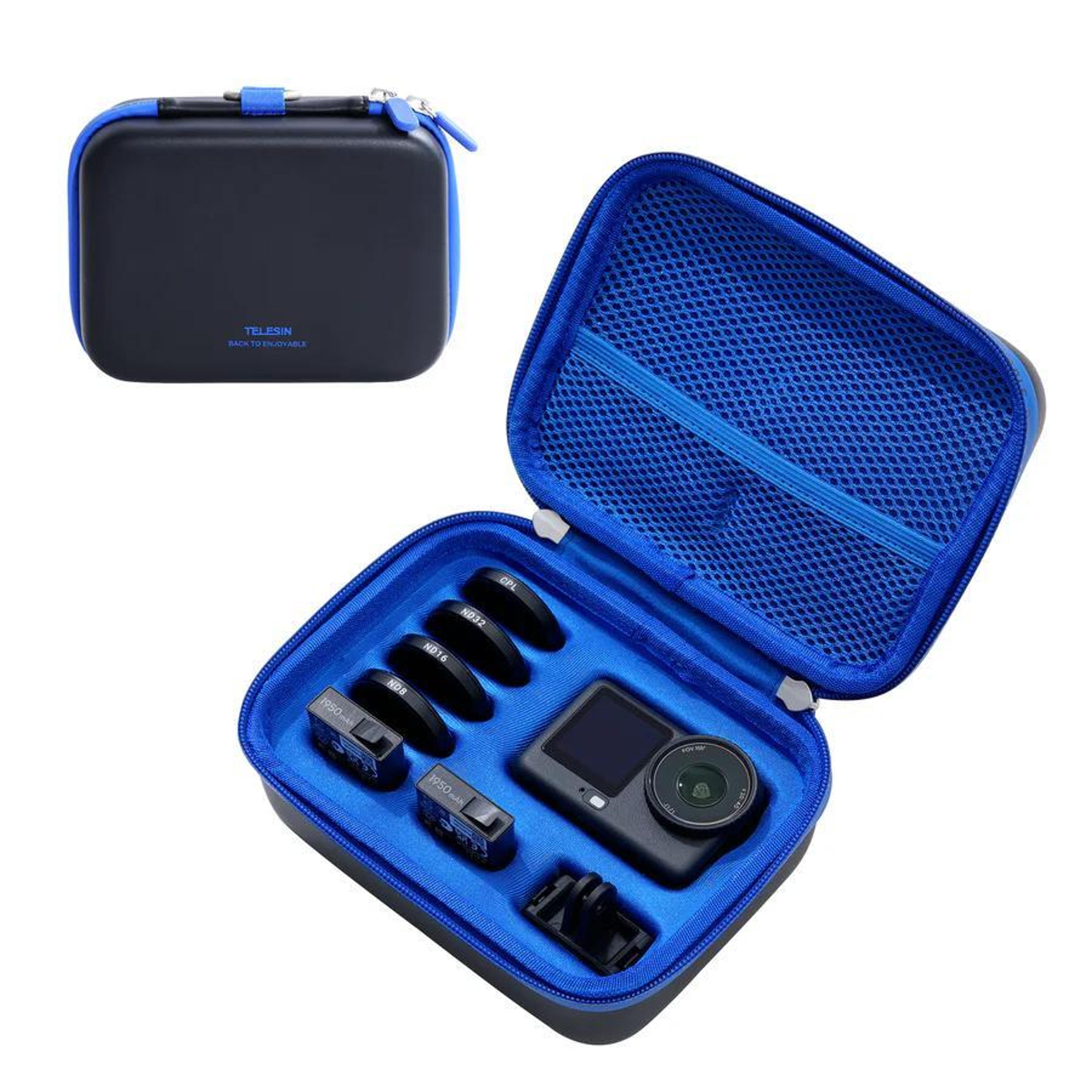 hard shell travel case for dji osmo action case with waterproof protective storage