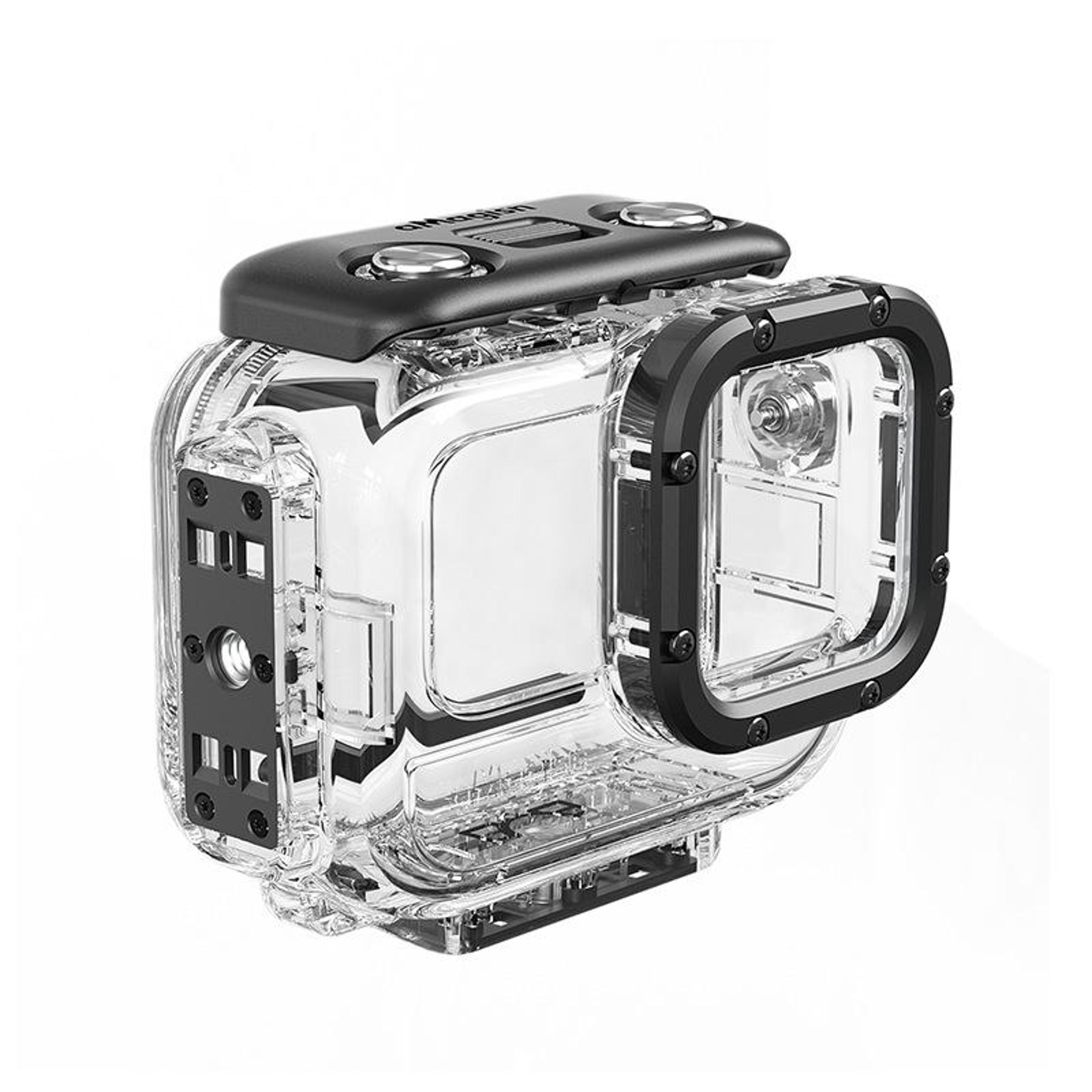 60m insta360 ace dive case waterproof housing for vertical & horizontal shooting