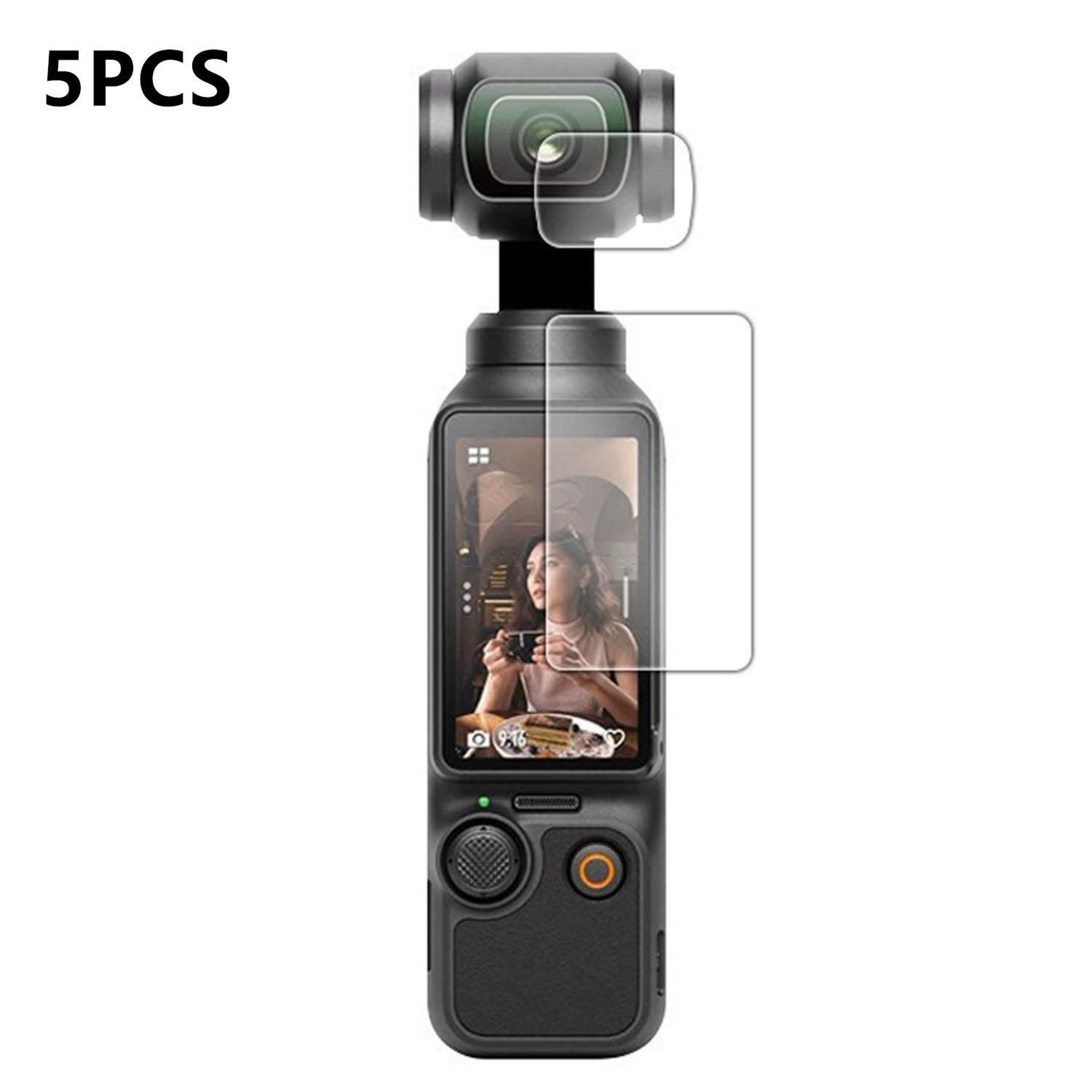 dji osmo pocket 4 hydrogel screen protector 5 pack hd anti scratch protective film