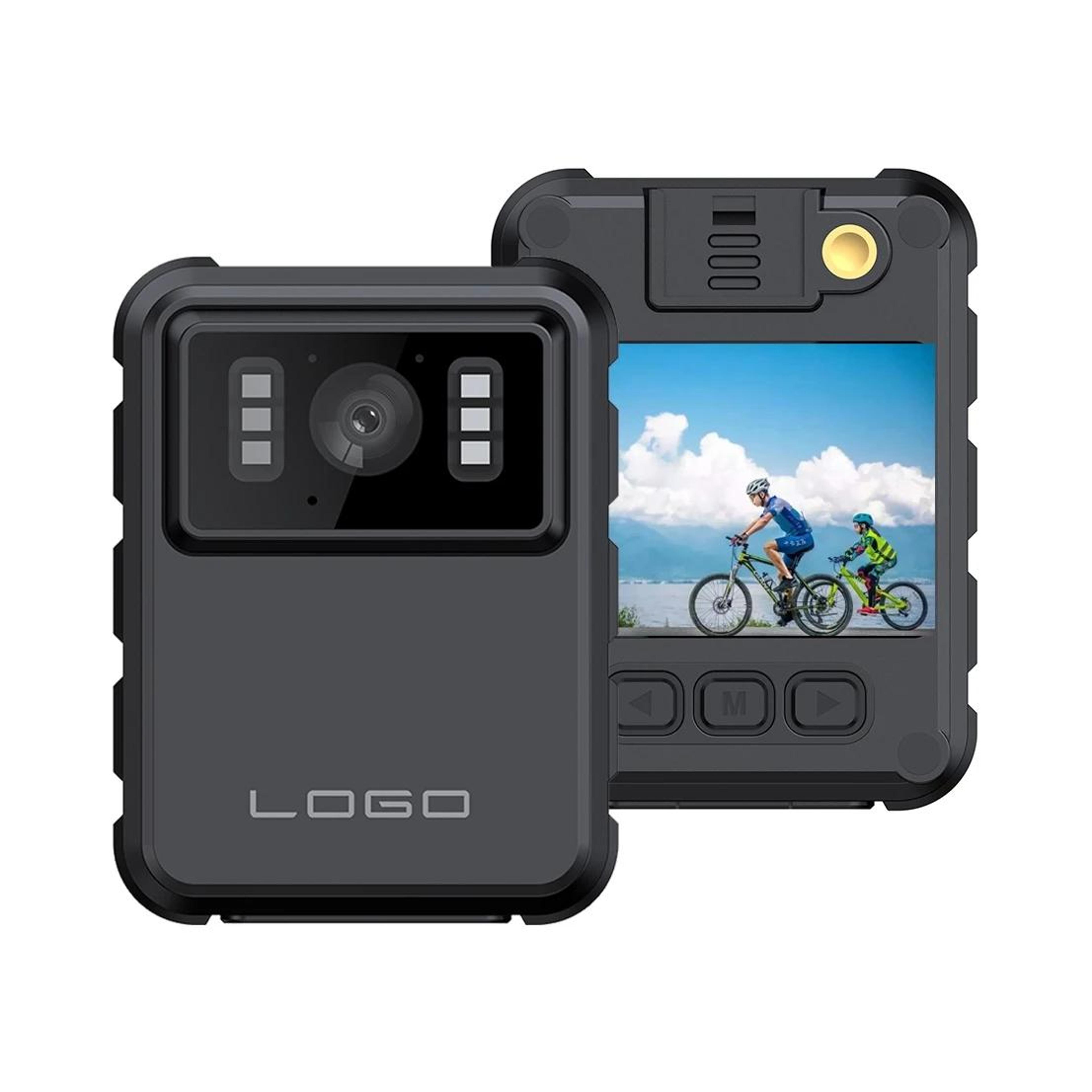 l9 body camera 1080p waterproof mini video recorder with night vision & wide angle lens