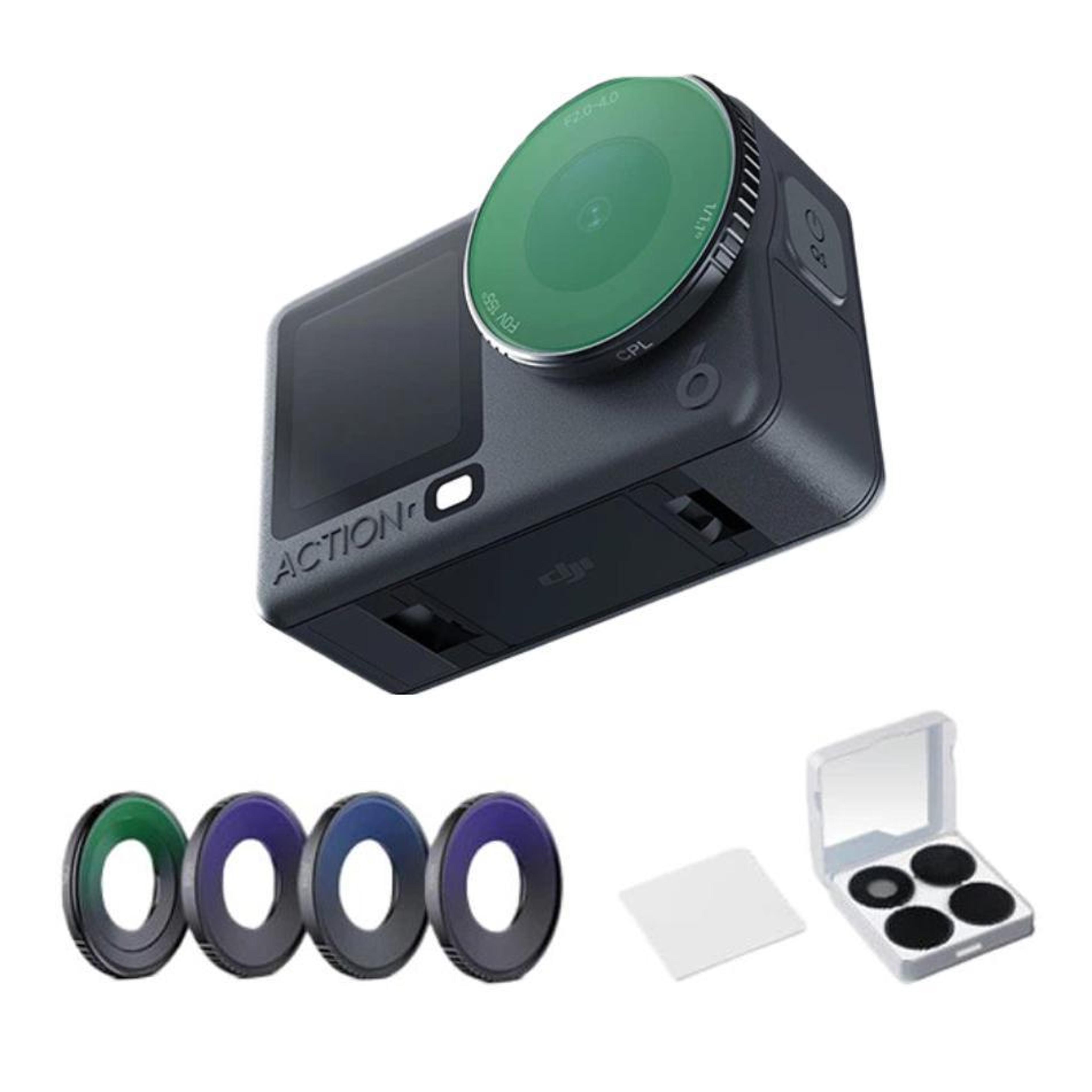 dji osmo action 6 filters kit with lens filters for cinematic outdoor shots