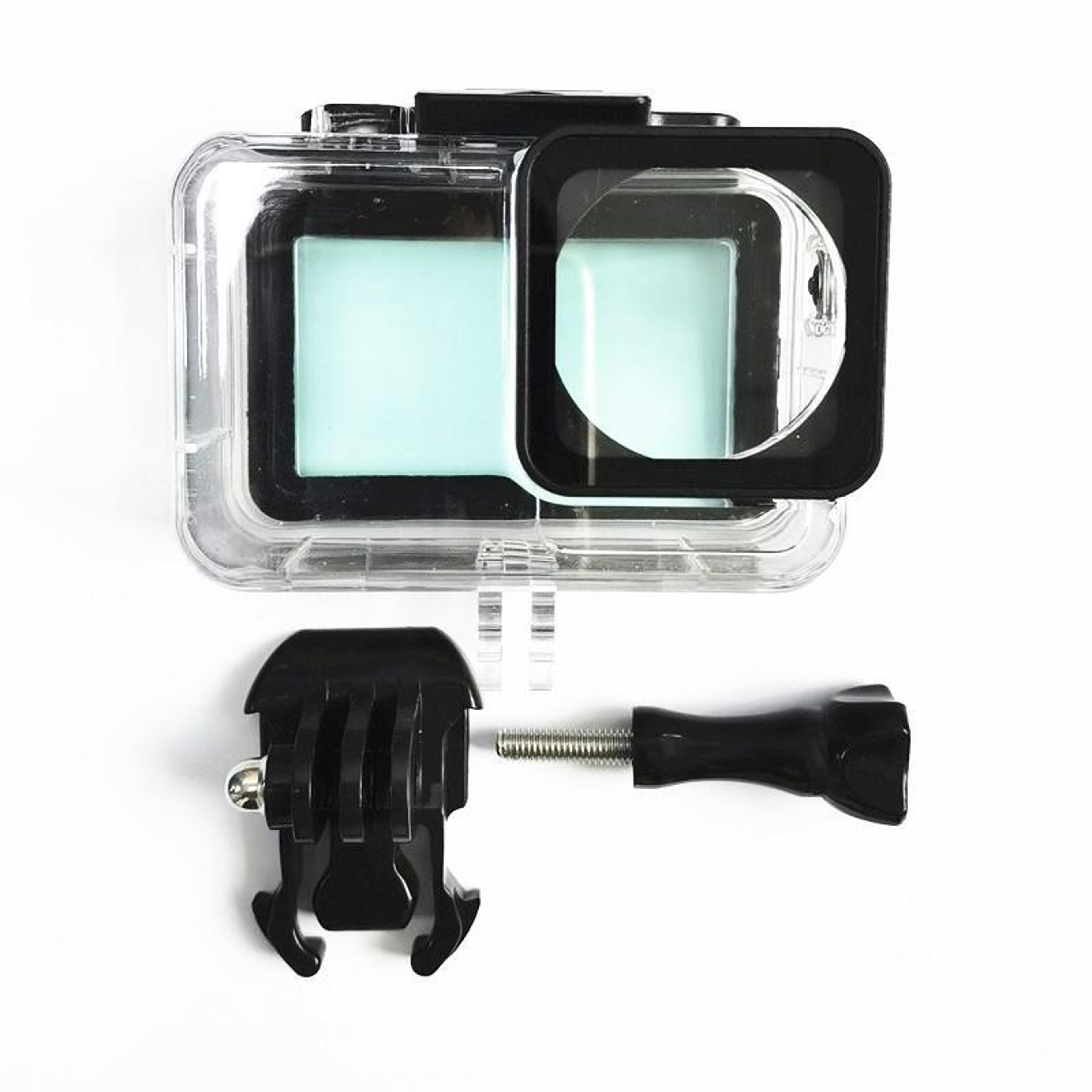 dji osmo action 3/4/5 waterproof case with touchscreen dive housing for underwater filming