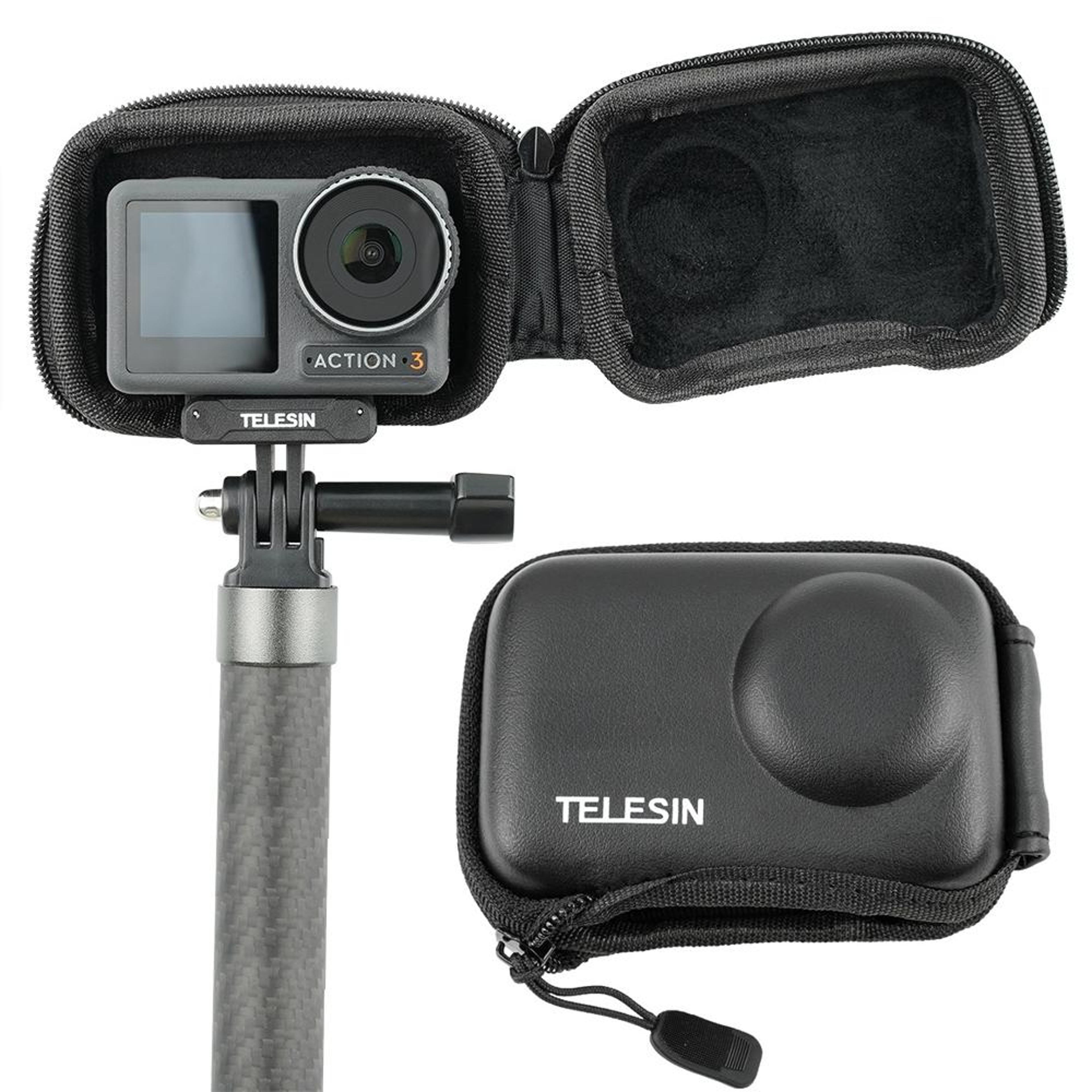 protective carry case for dji osmo action 3 mini waterproof storage bag