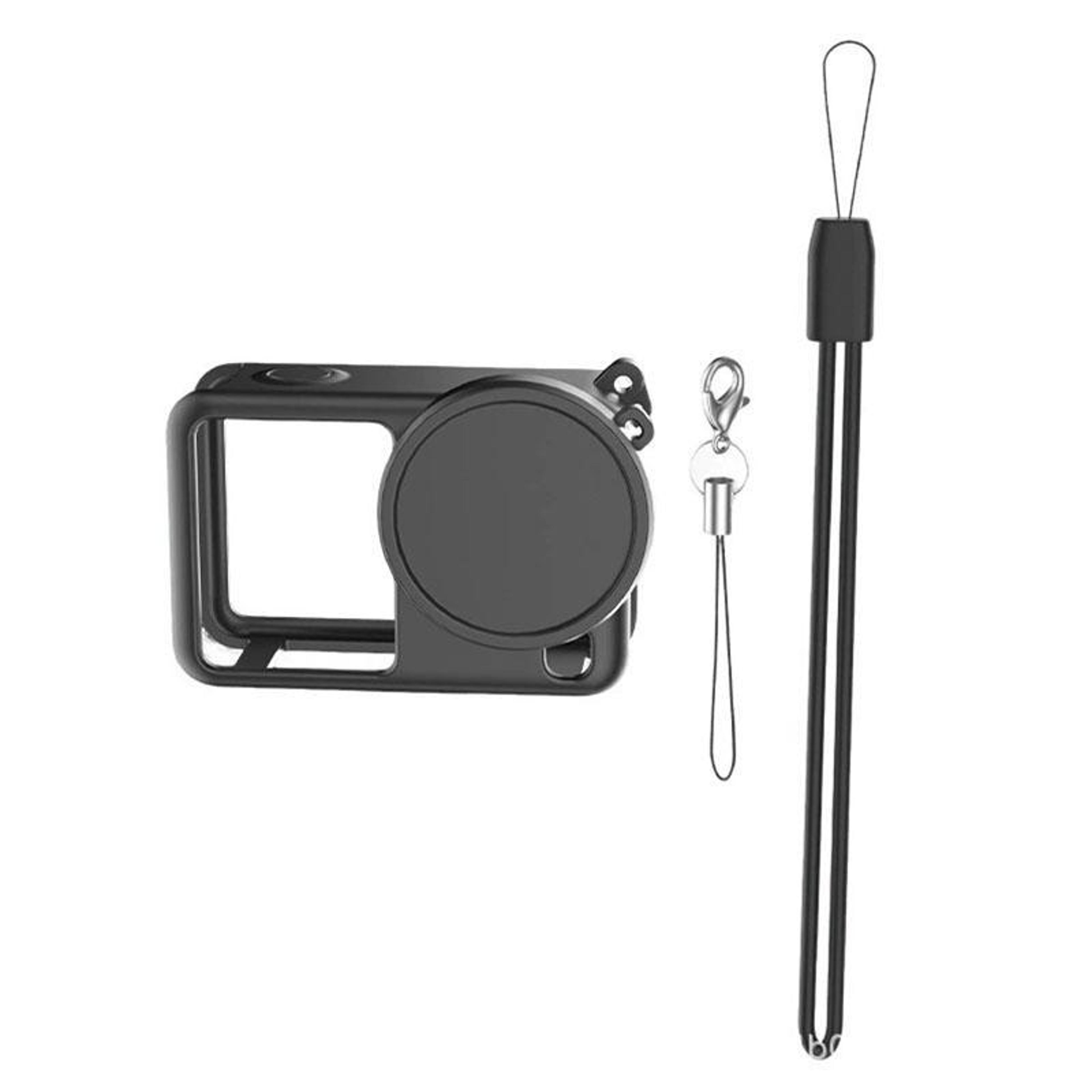 dji osmo action 6 silicone lens cap cover with shockproof camera protection