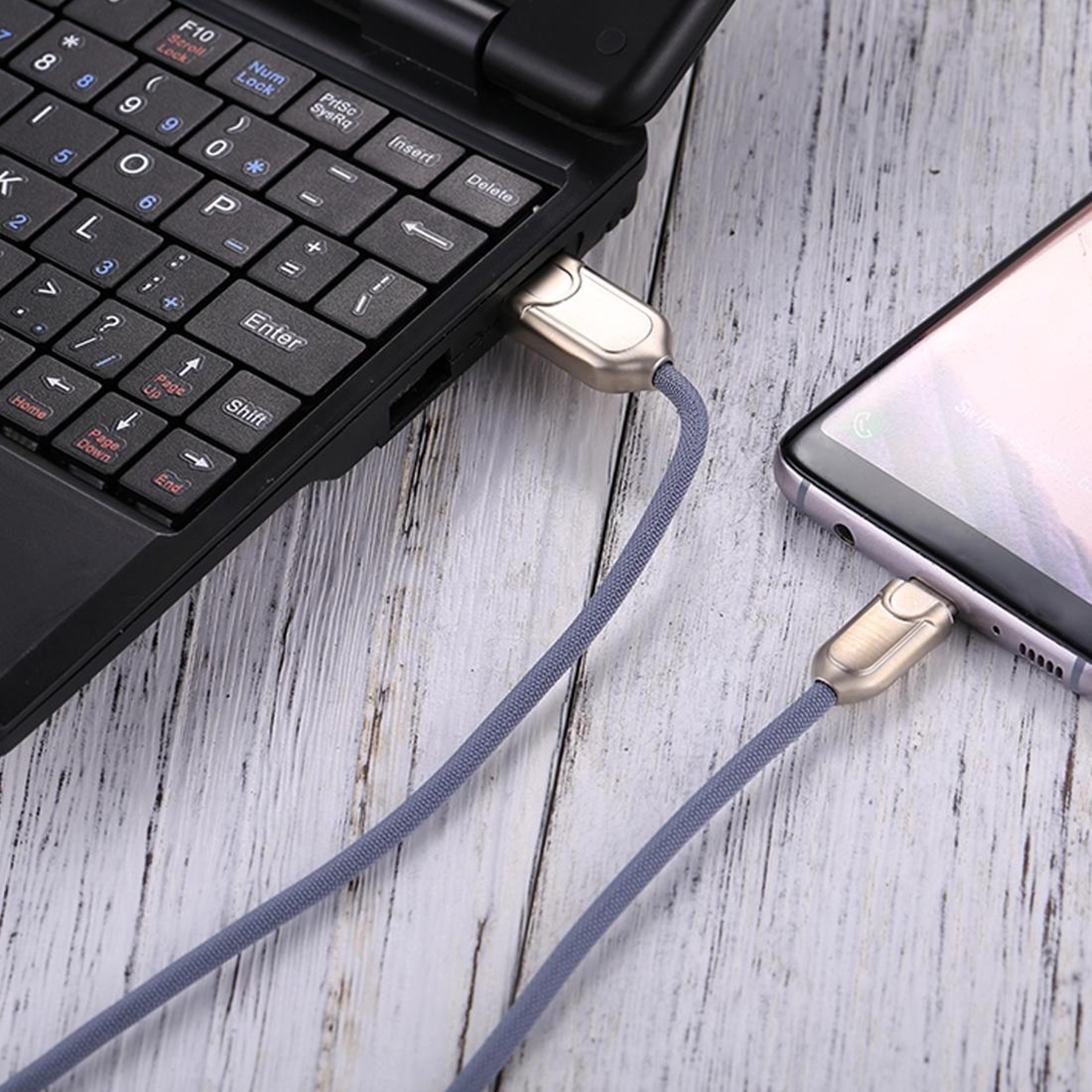2a usb c charging cable fast data sync & quick charger type c