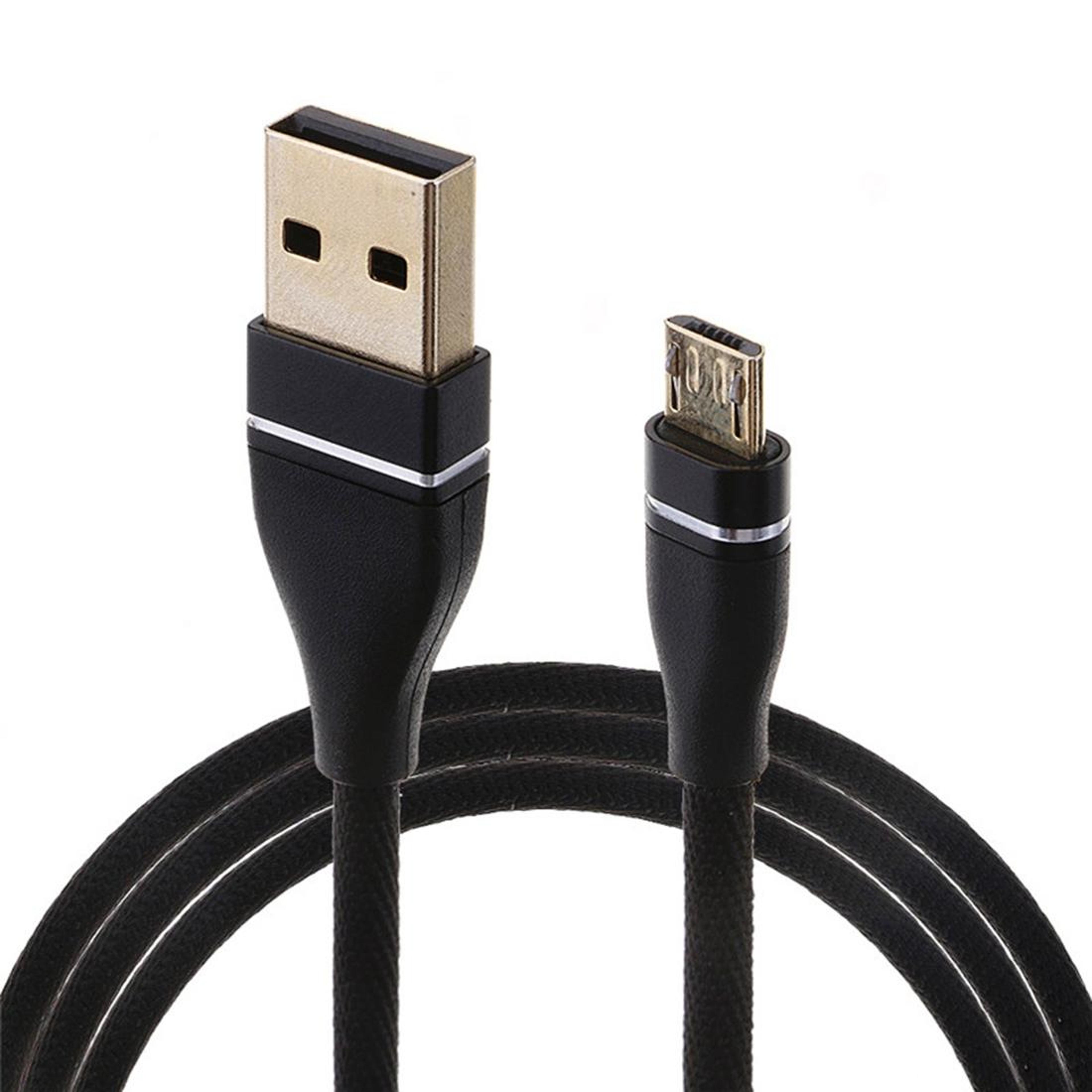 premium nylon braided usb to micro usb fast charging & data sync cable