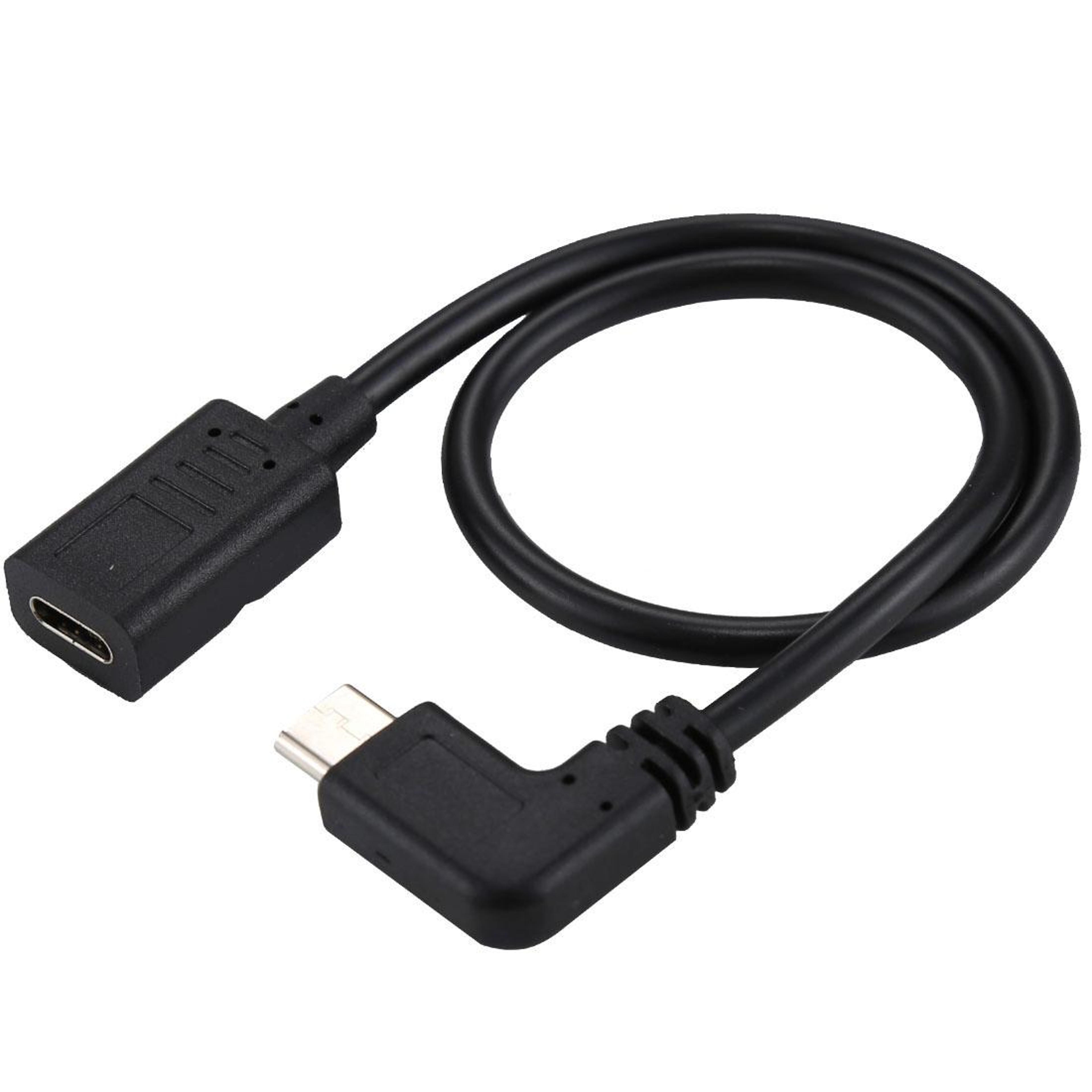 premium usb c type c elbow adapter cable