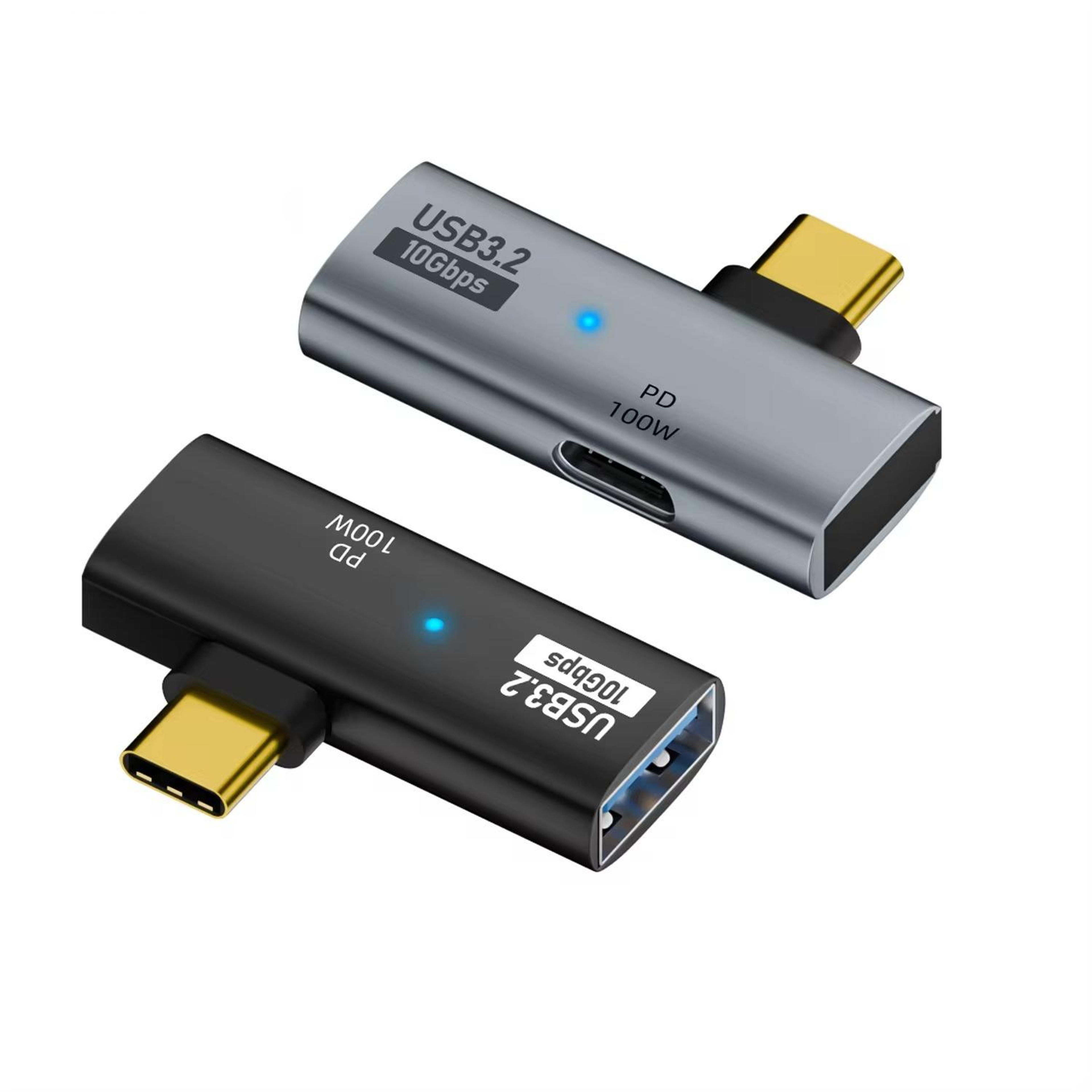 usb c otg adapter with 10gbps data & pd 100w charging