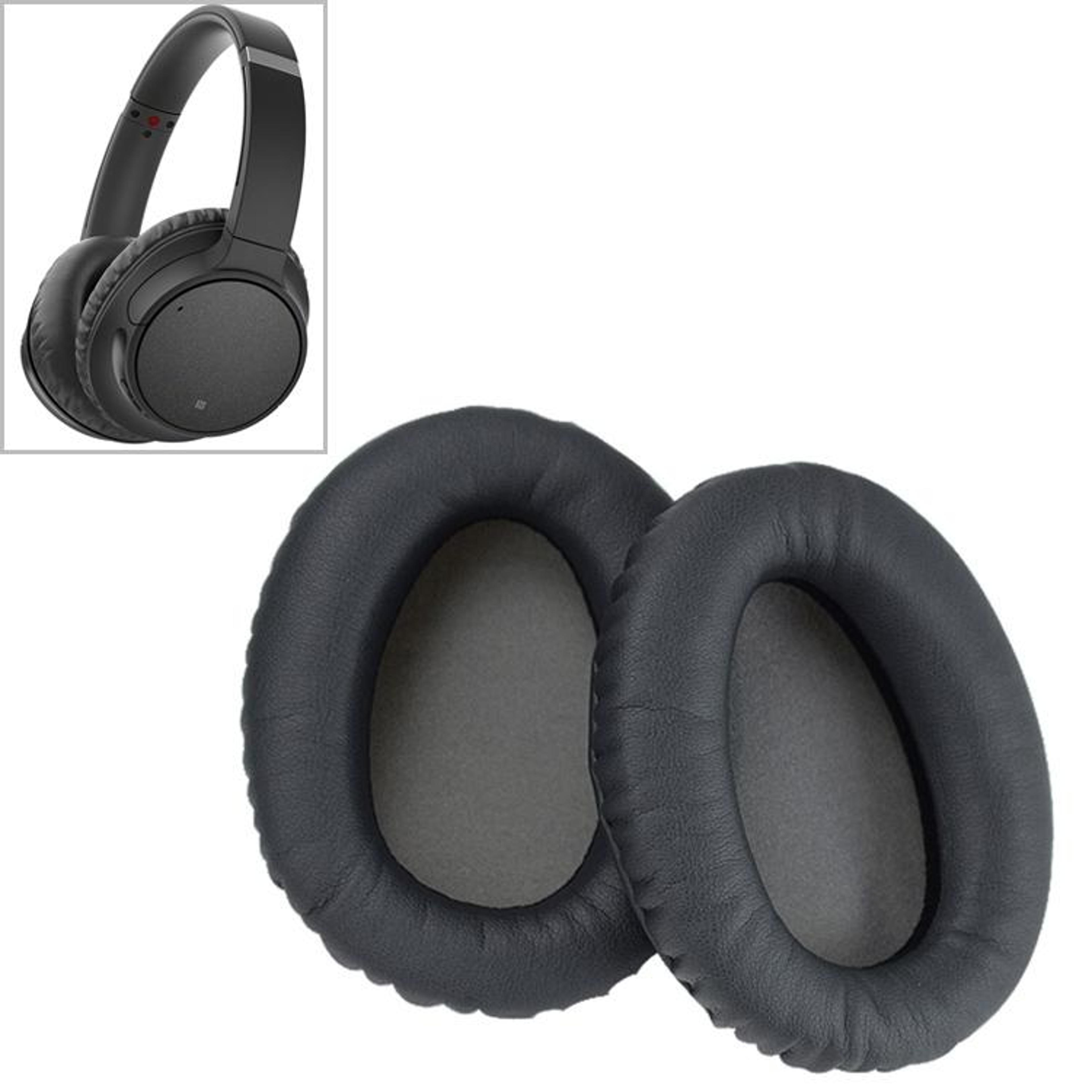sony wh ch700n ear pad covers soft sponge headphone protective cushions