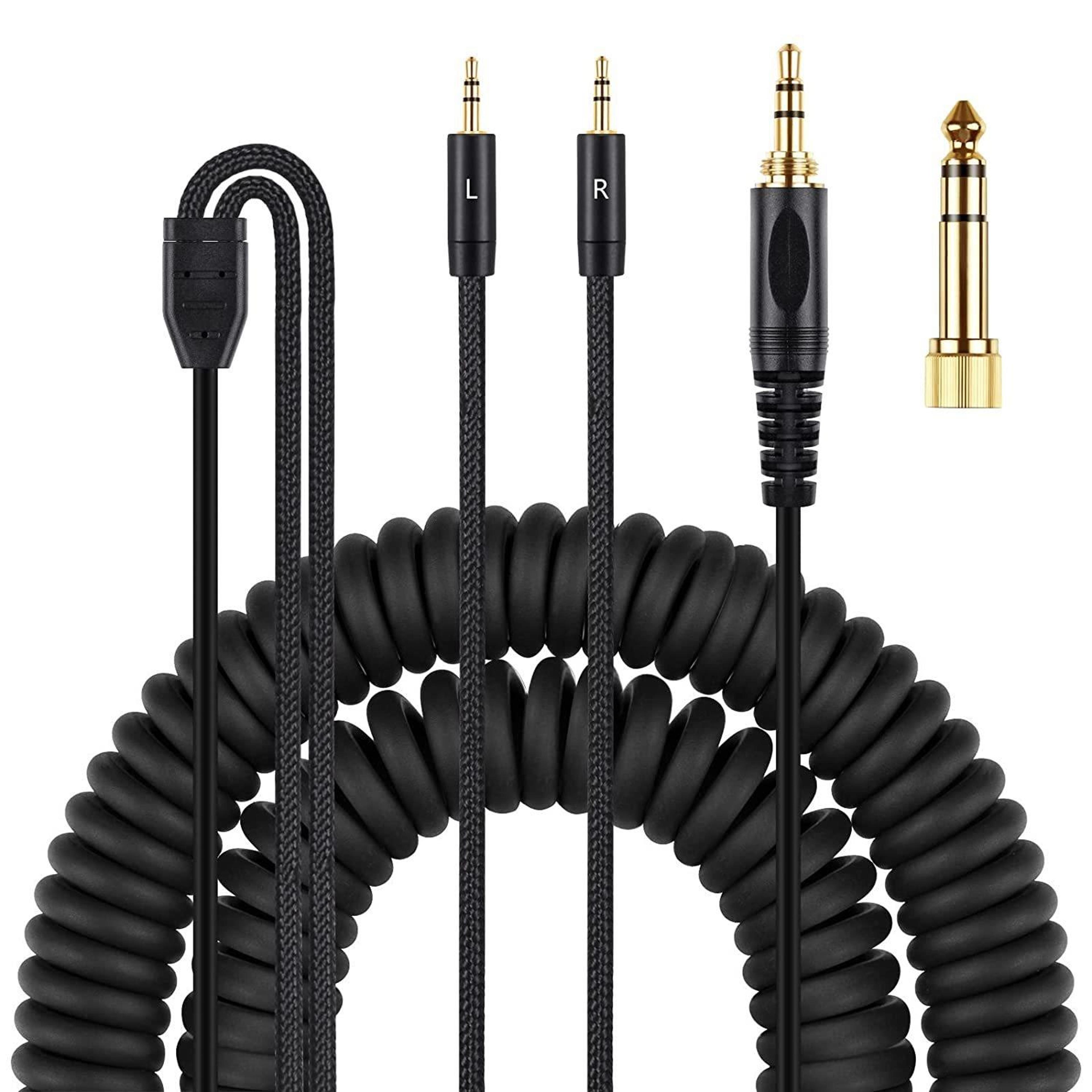 hifi ofc headphone cable for hifiman he400i he560 he1000 with 3.5mm & 6.35mm adapter