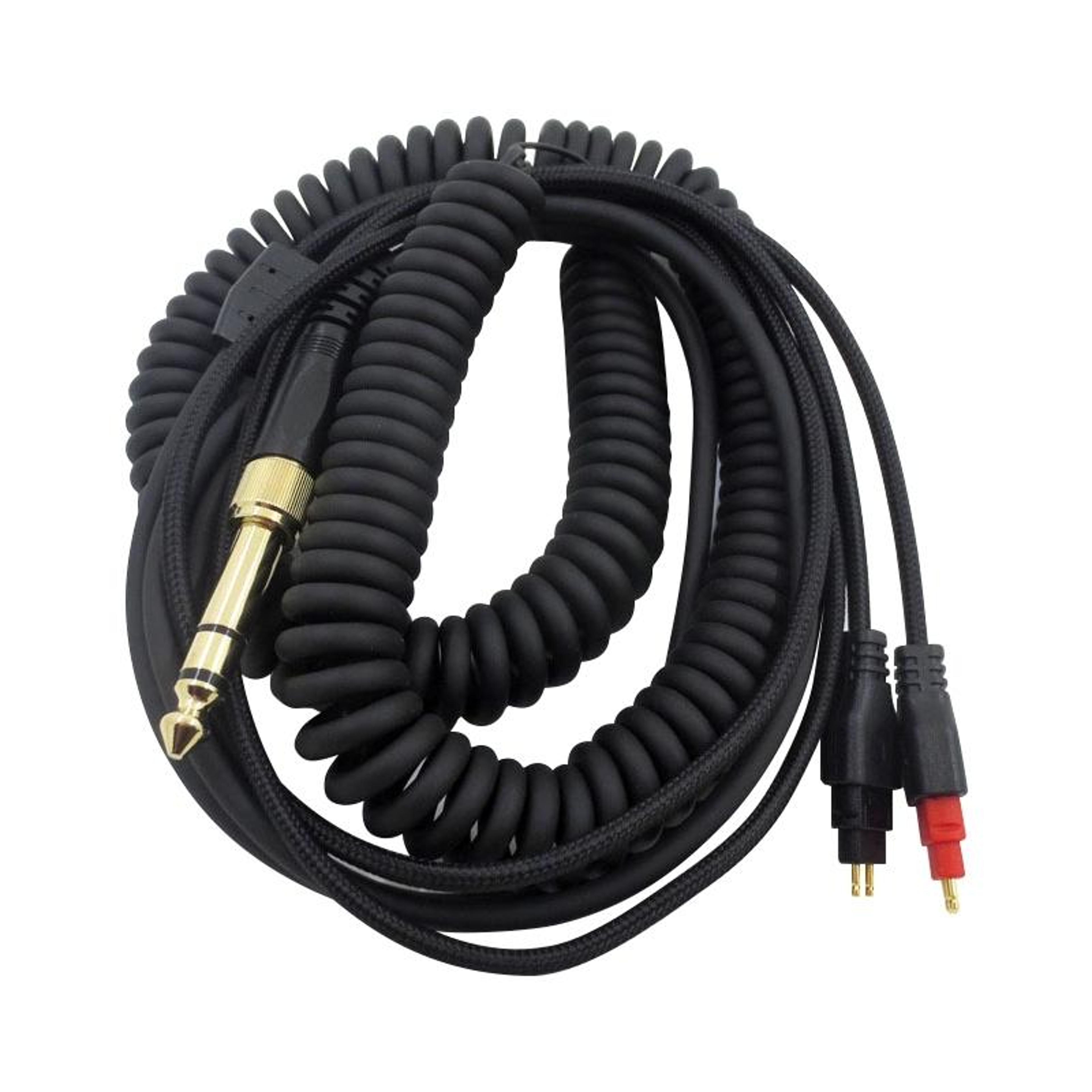 premium sennheiser hd650 replacement cable for hd600 hd660s hd580 with 3.5mm & 6.35mm adapter
