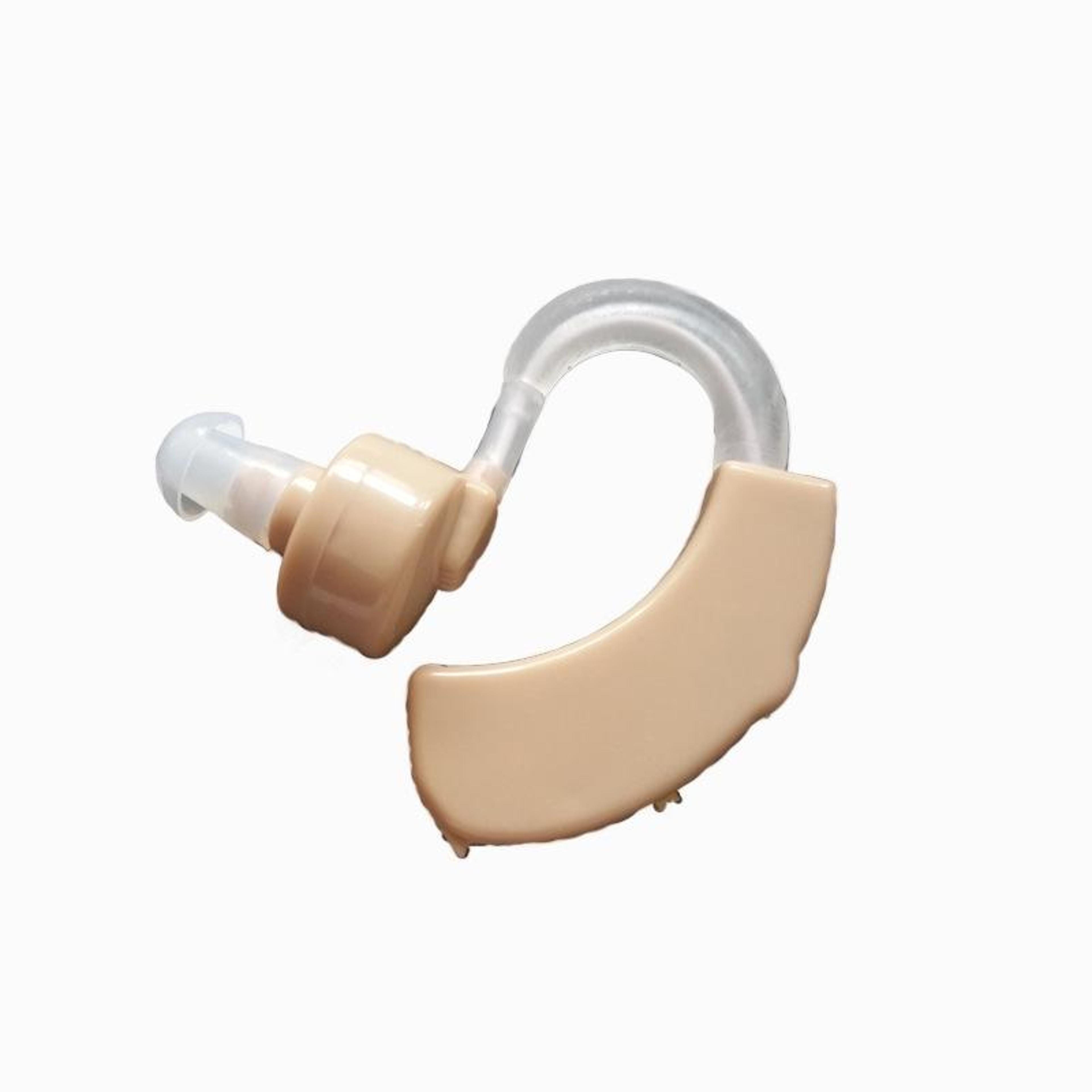 cleartone mini hearing aid ear hook amplifier for seniors with noise reduction