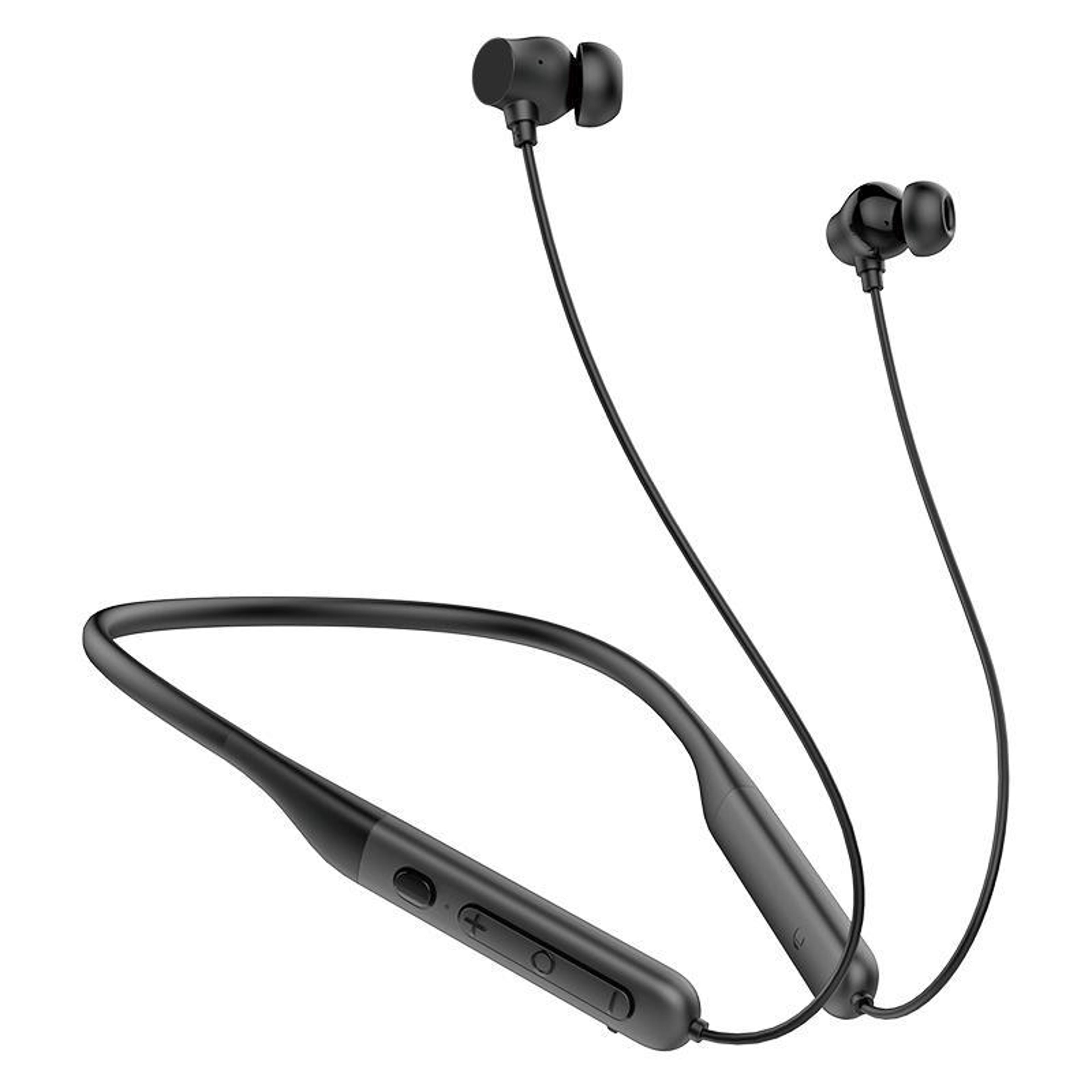 langsdom bs21 bluetooth neckband headphones with anc, 40h battery & low latency audio