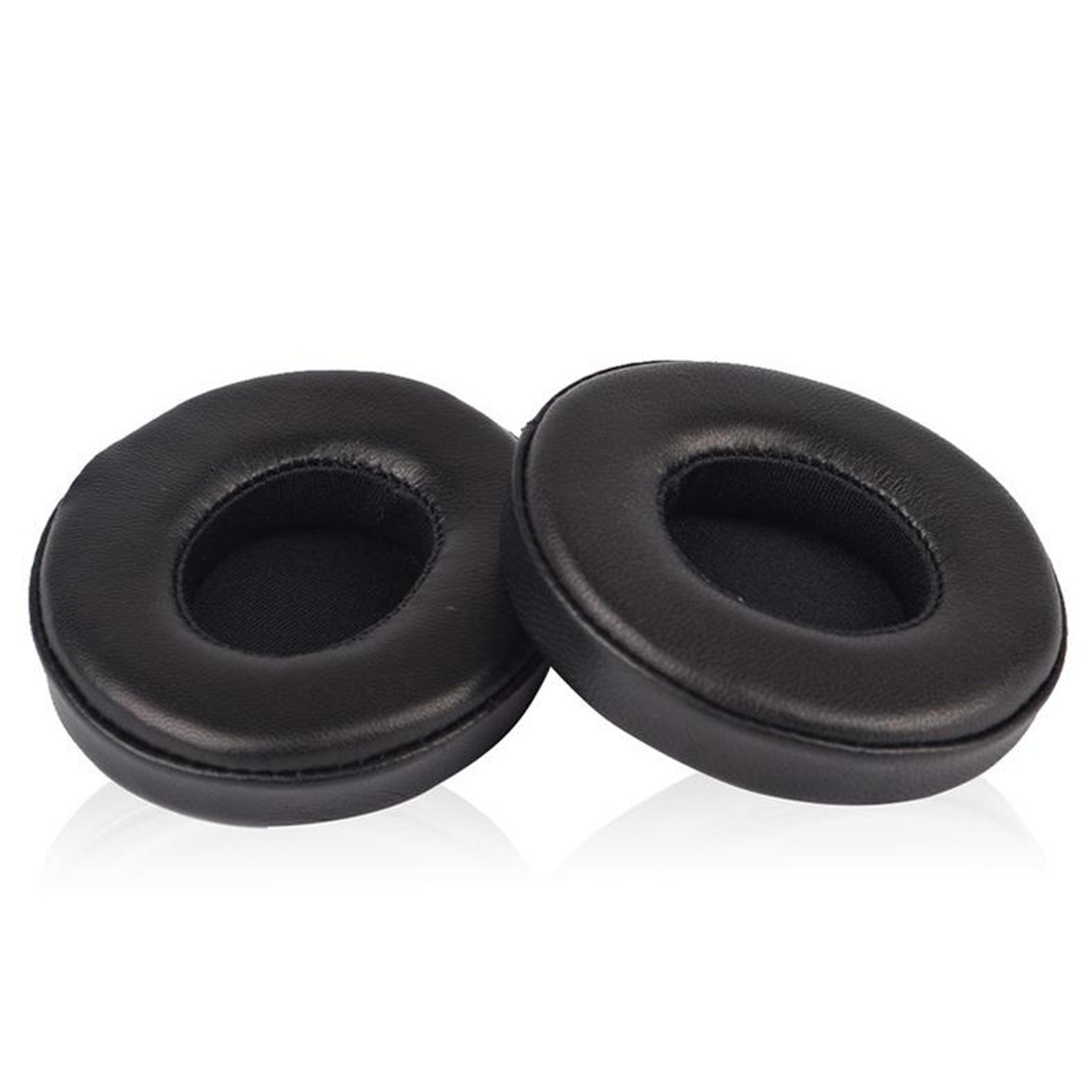 leather ear pad covers for beats solo 2 & solo 3 wired headphones breathable protective cushions