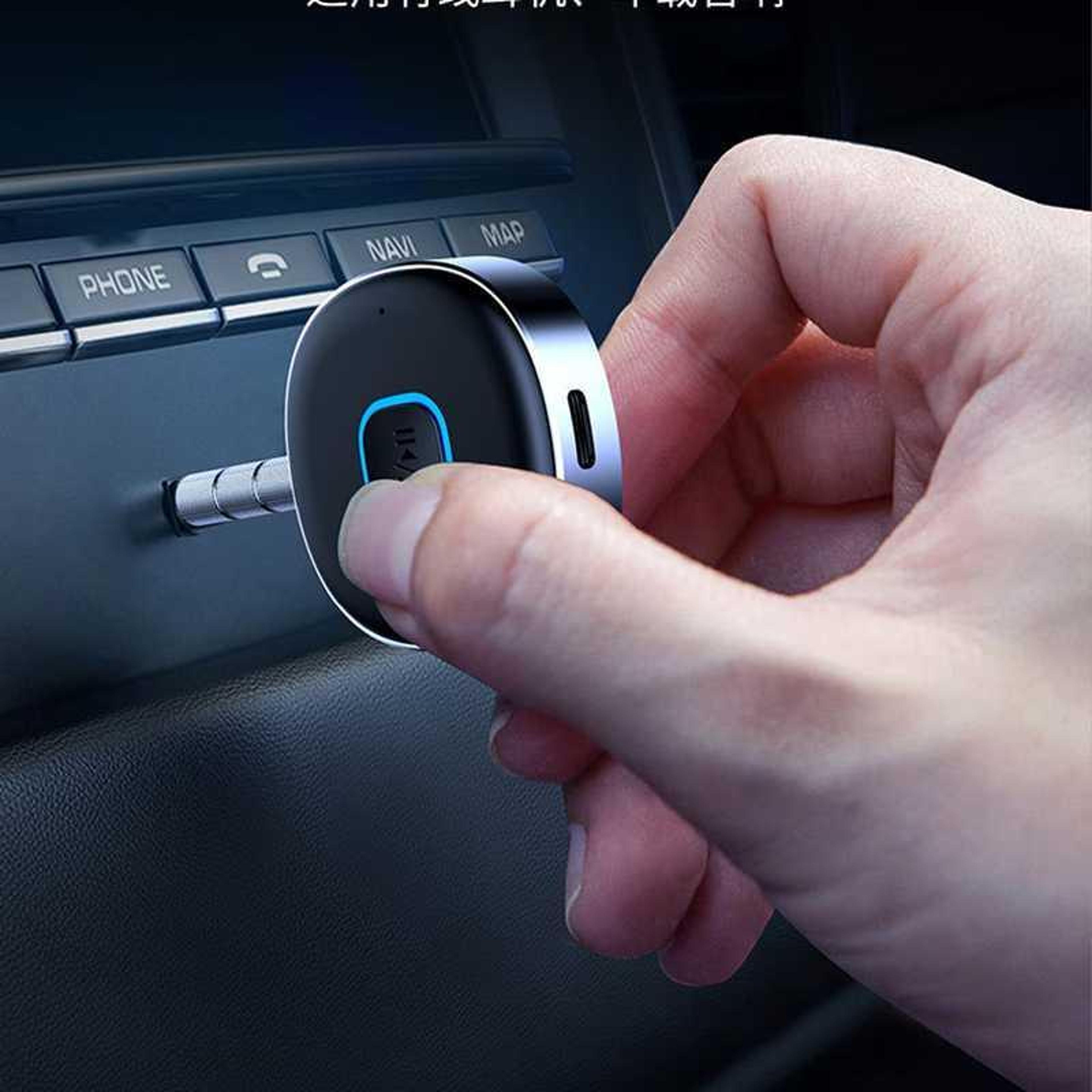 j33 bluetooth 5.0 aux audio receiver for car stereo & wired headphones