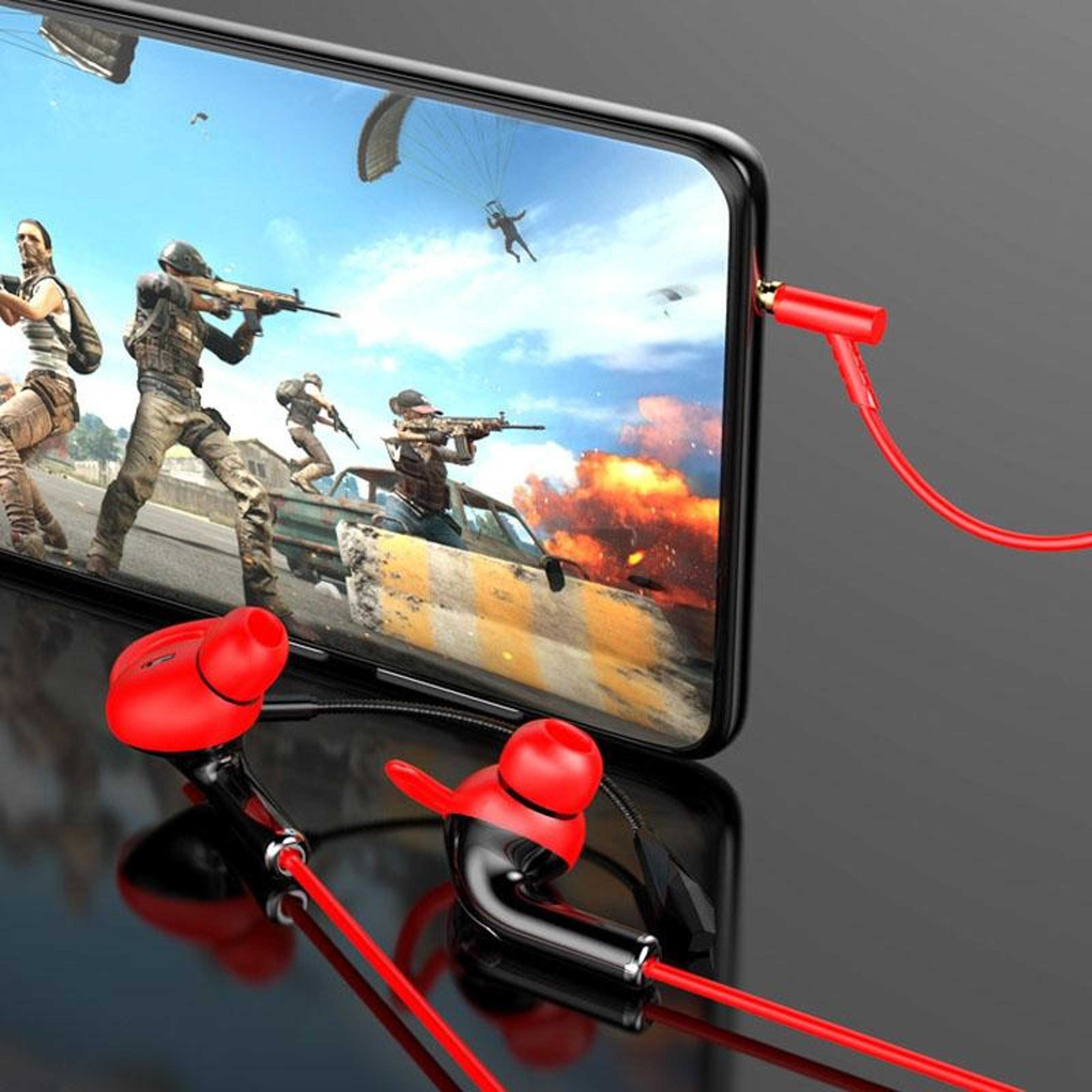 gaming wired earbuds with mic and 7.1 surround sound 3.5mm headphones