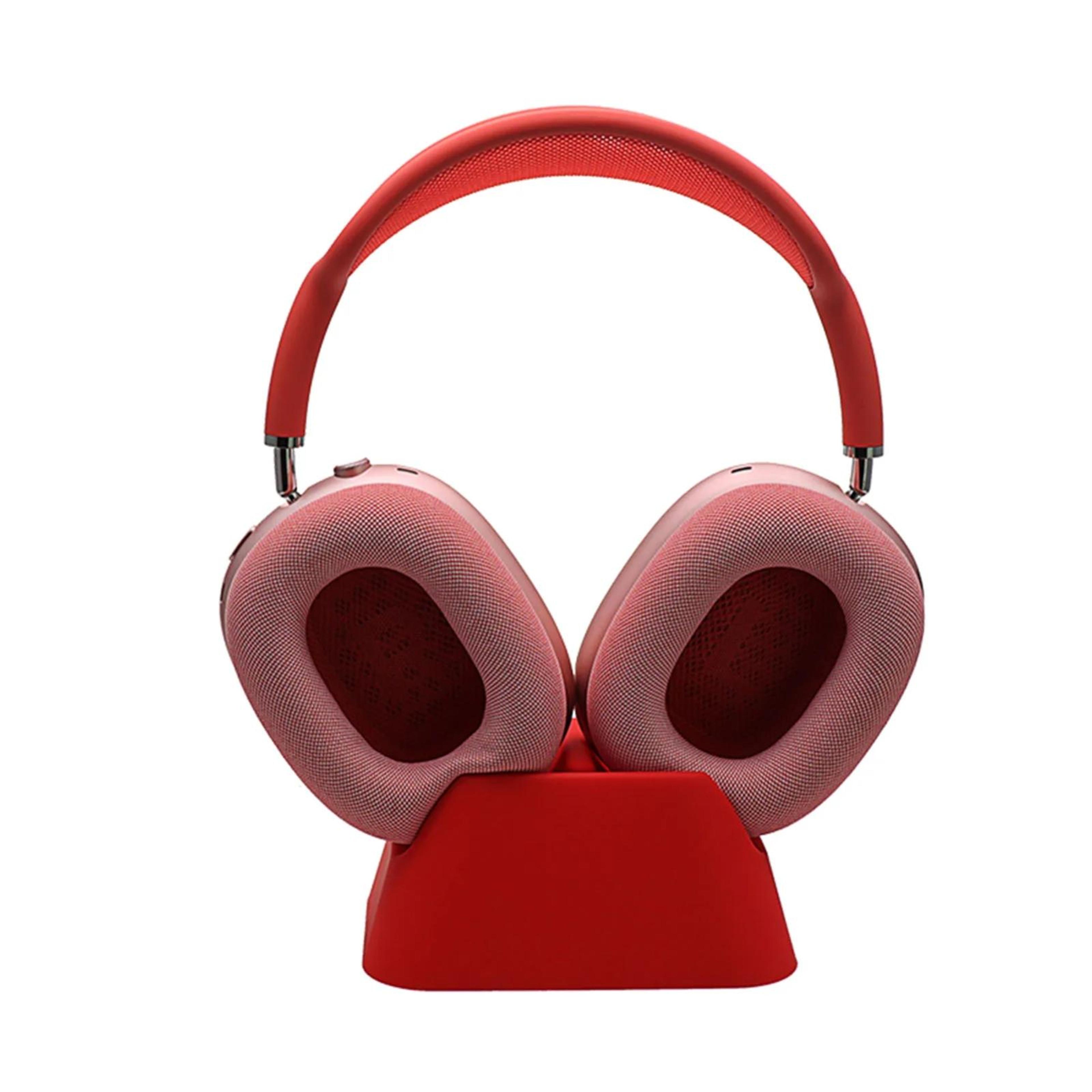 silicone airpods max charging stand dock with secure headphone base holder
