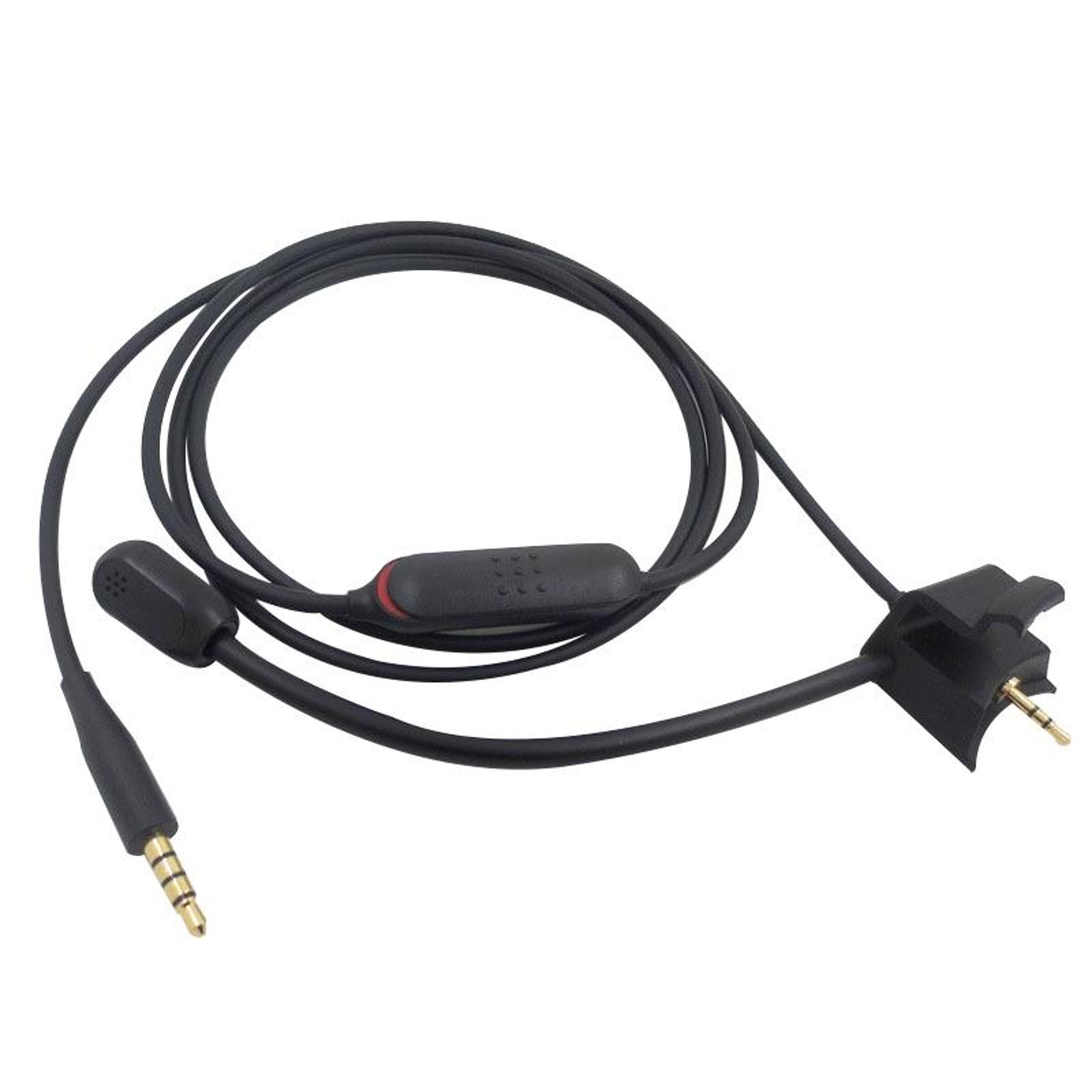 bose qc35 gaming audio cable with noise cancelling mic for qc35i & qc35ii