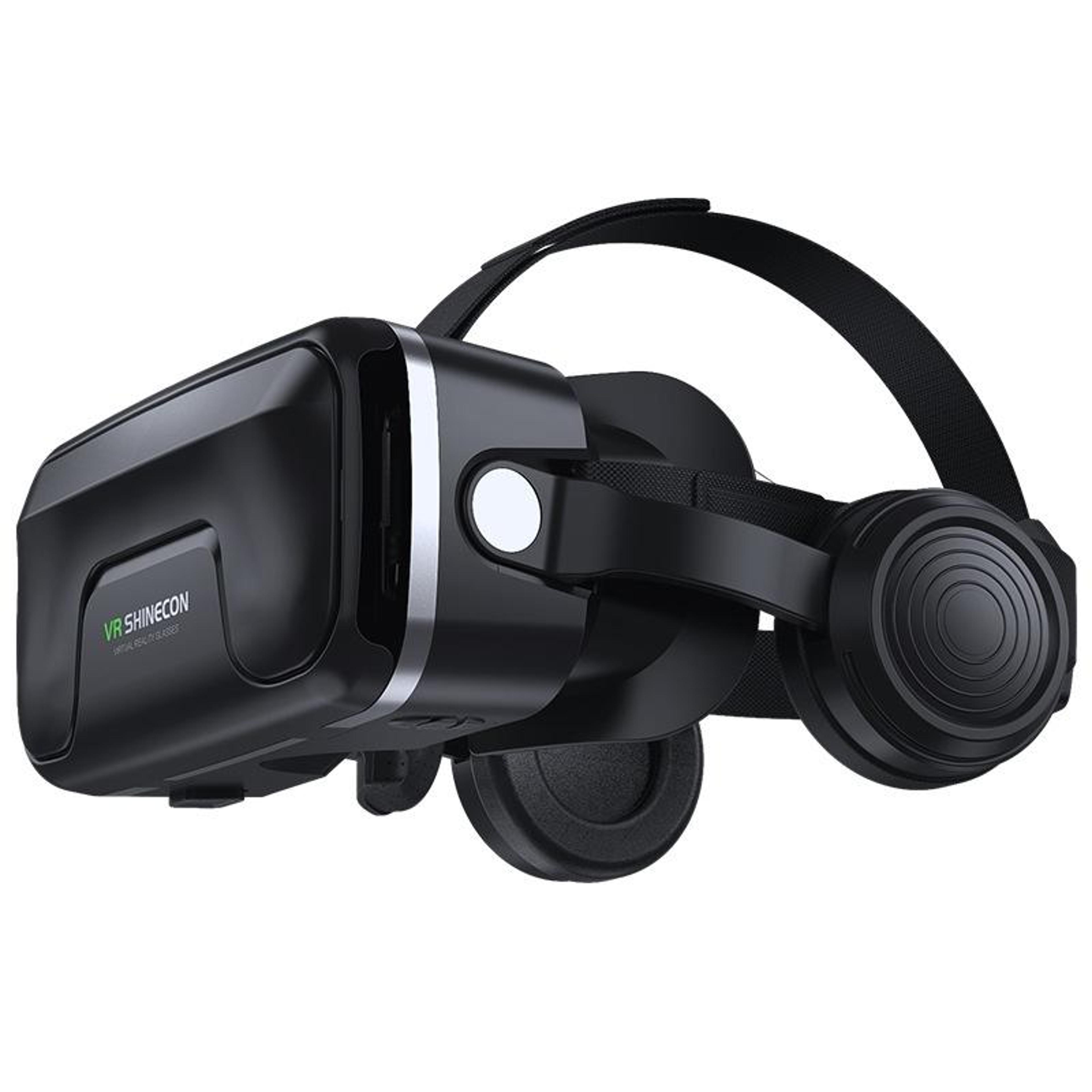 3d virtual reality headset with headphones for smartphones imax vr glasses