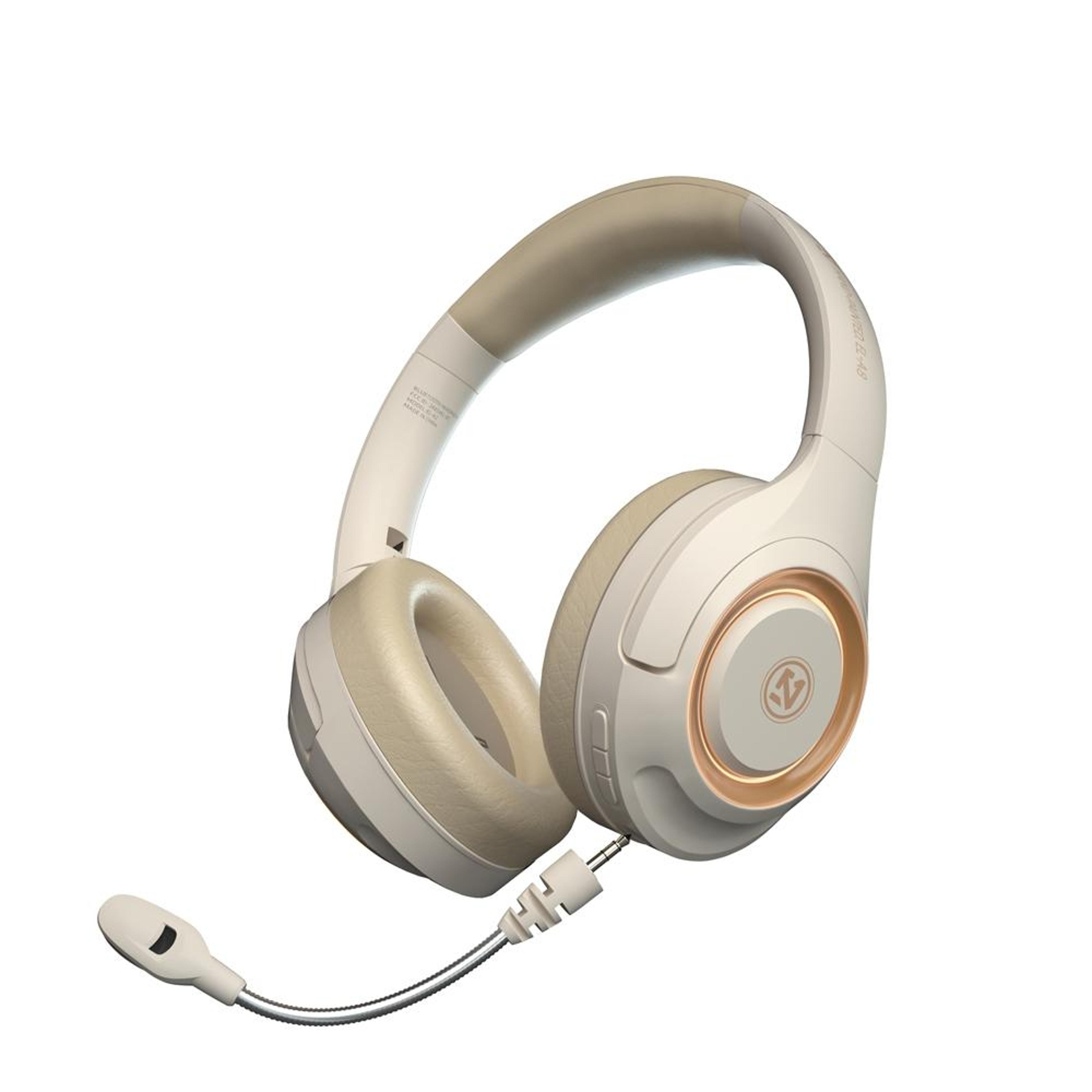 a8 rgb gaming wireless headset with noise reduction mic & 45h battery