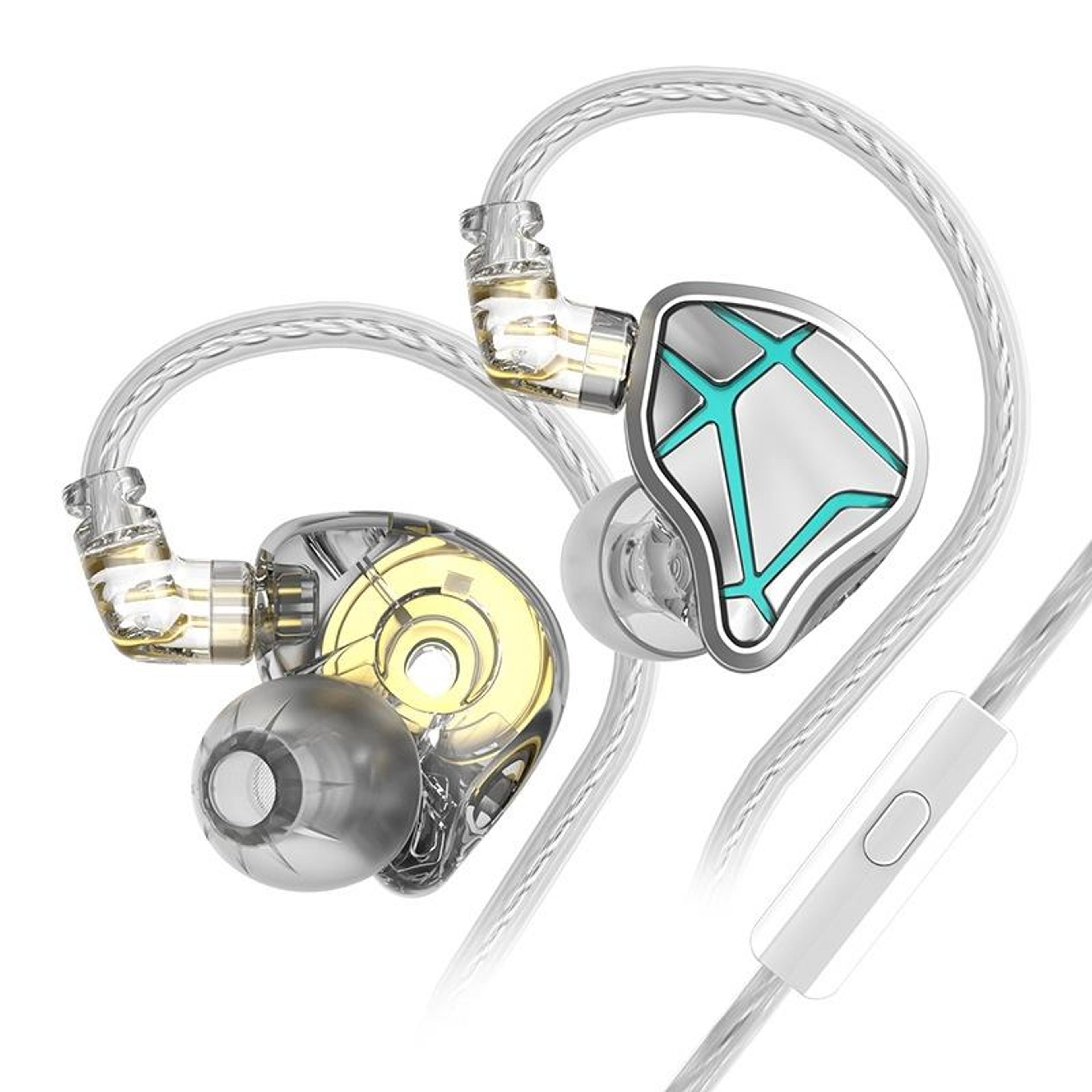 kz esx hifi sports earbuds with 12mm dynamic bass driver and noise isolating fit