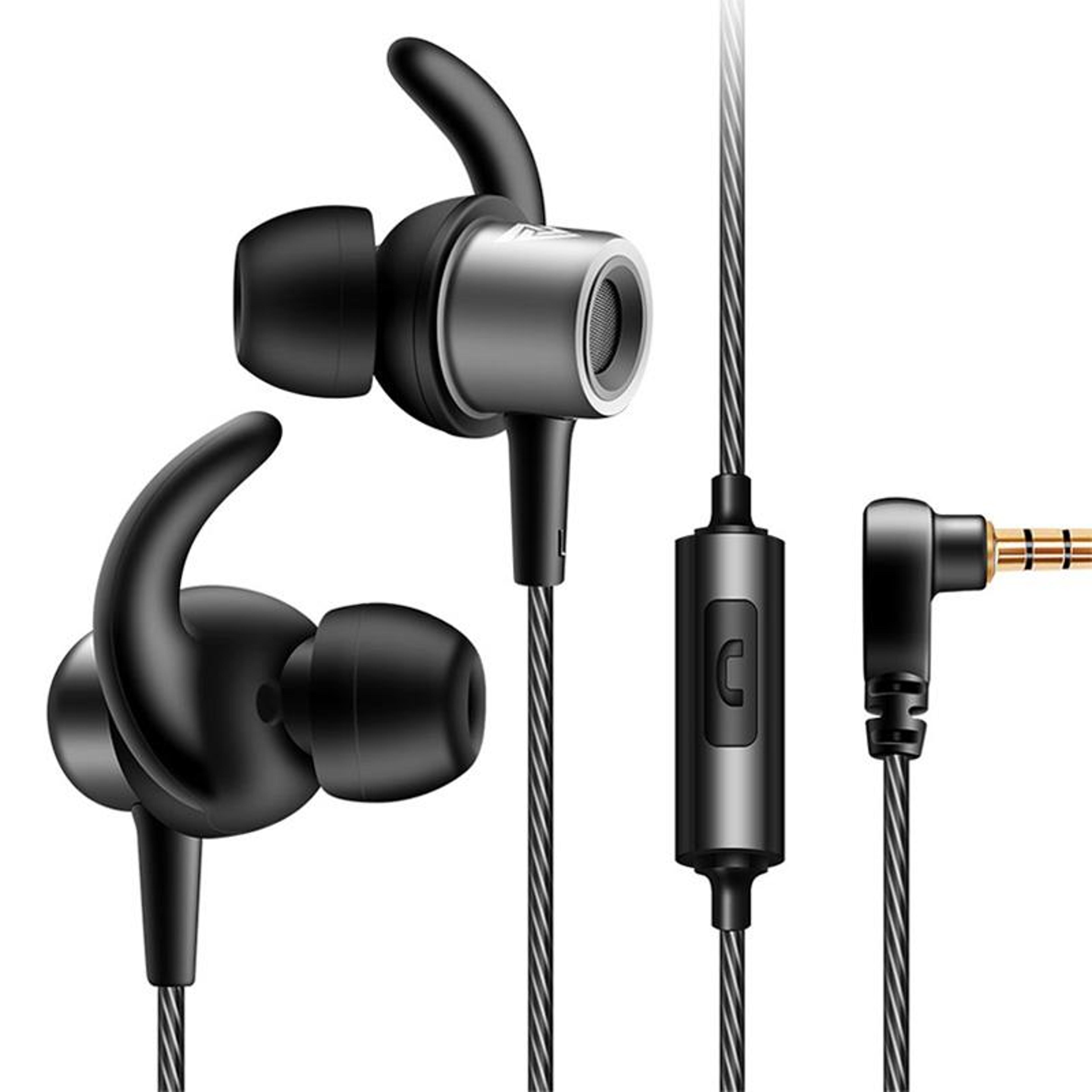 qkz ck1 hifi in ear headphones with cnc metal shell & deep bass sound
