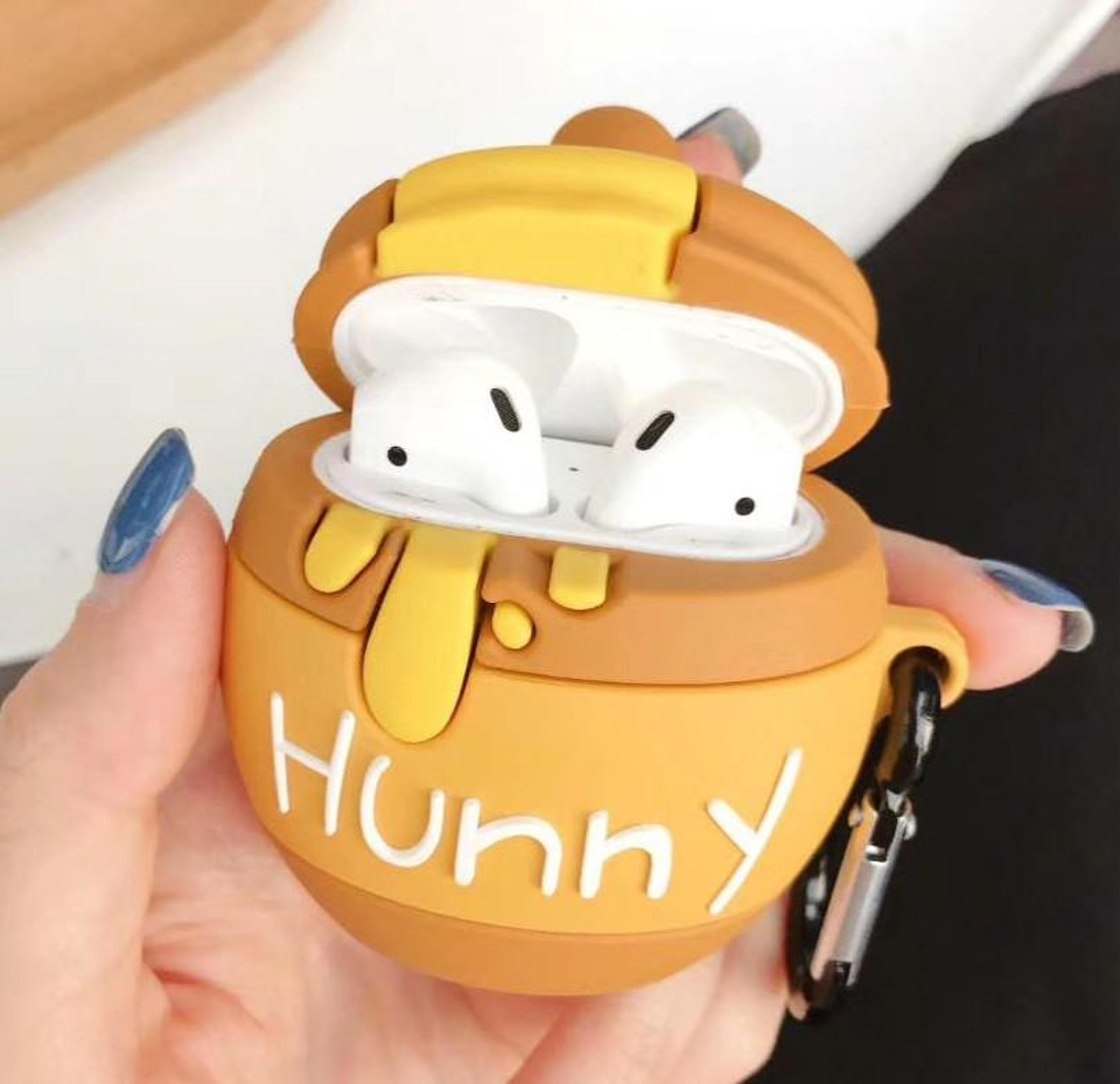 honey pot airpods case for apple airpods 1/2 protective silicone cover