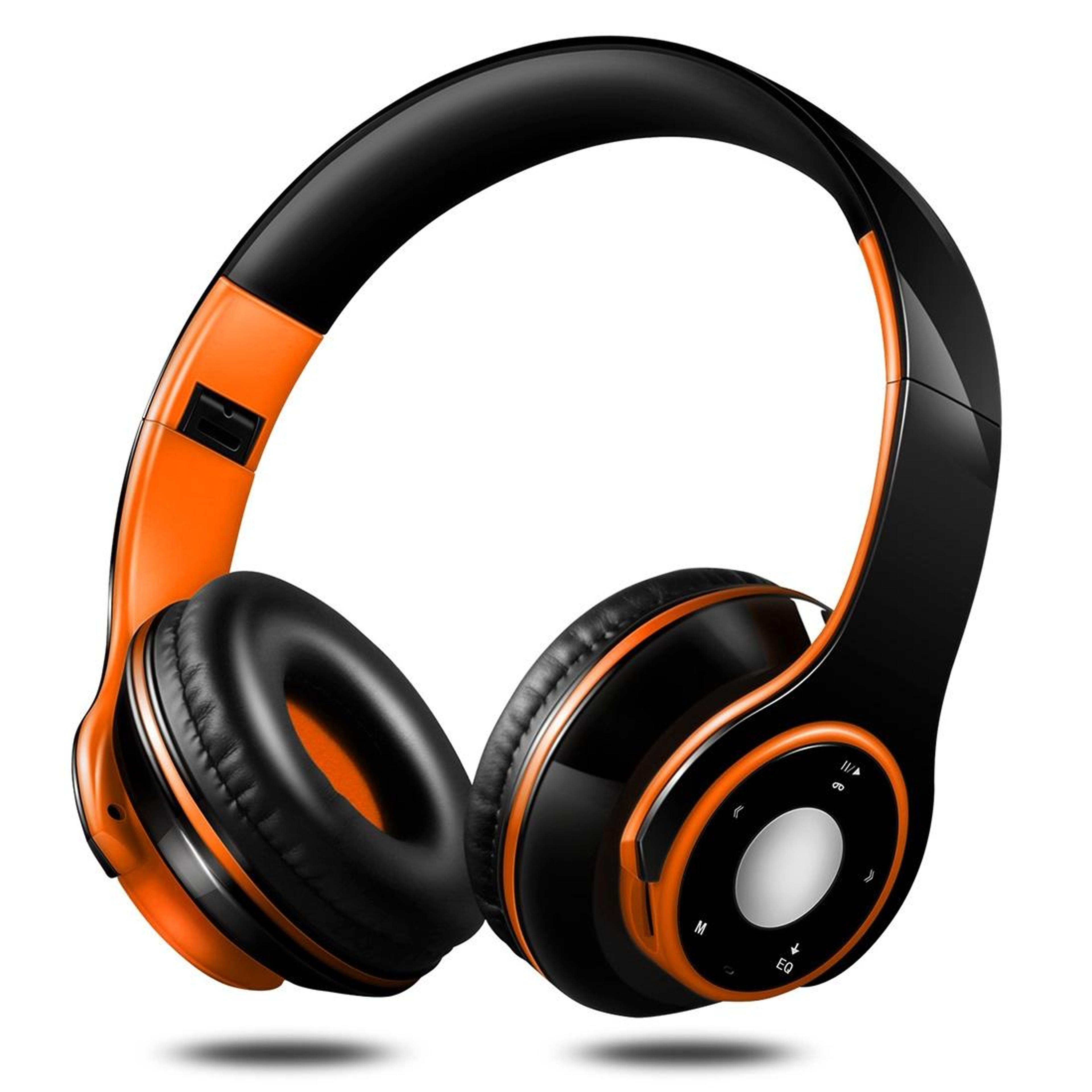 sg 8 wireless bluetooth headphones with fm radio, tf card mp3 player & noise cancelling mic