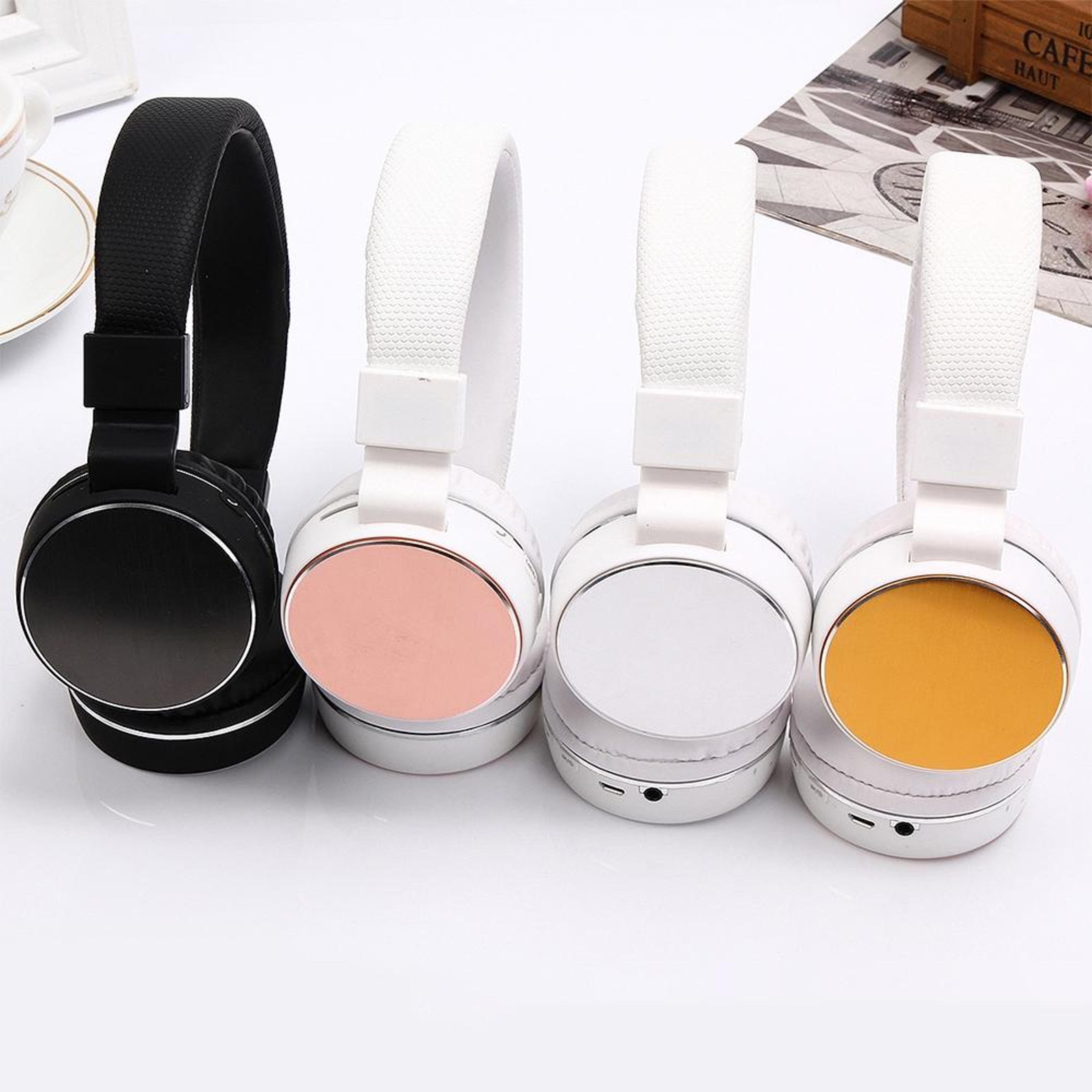 foldbeat wireless bluetooth headphones with fm radio, tf card & foldable stereo headset
