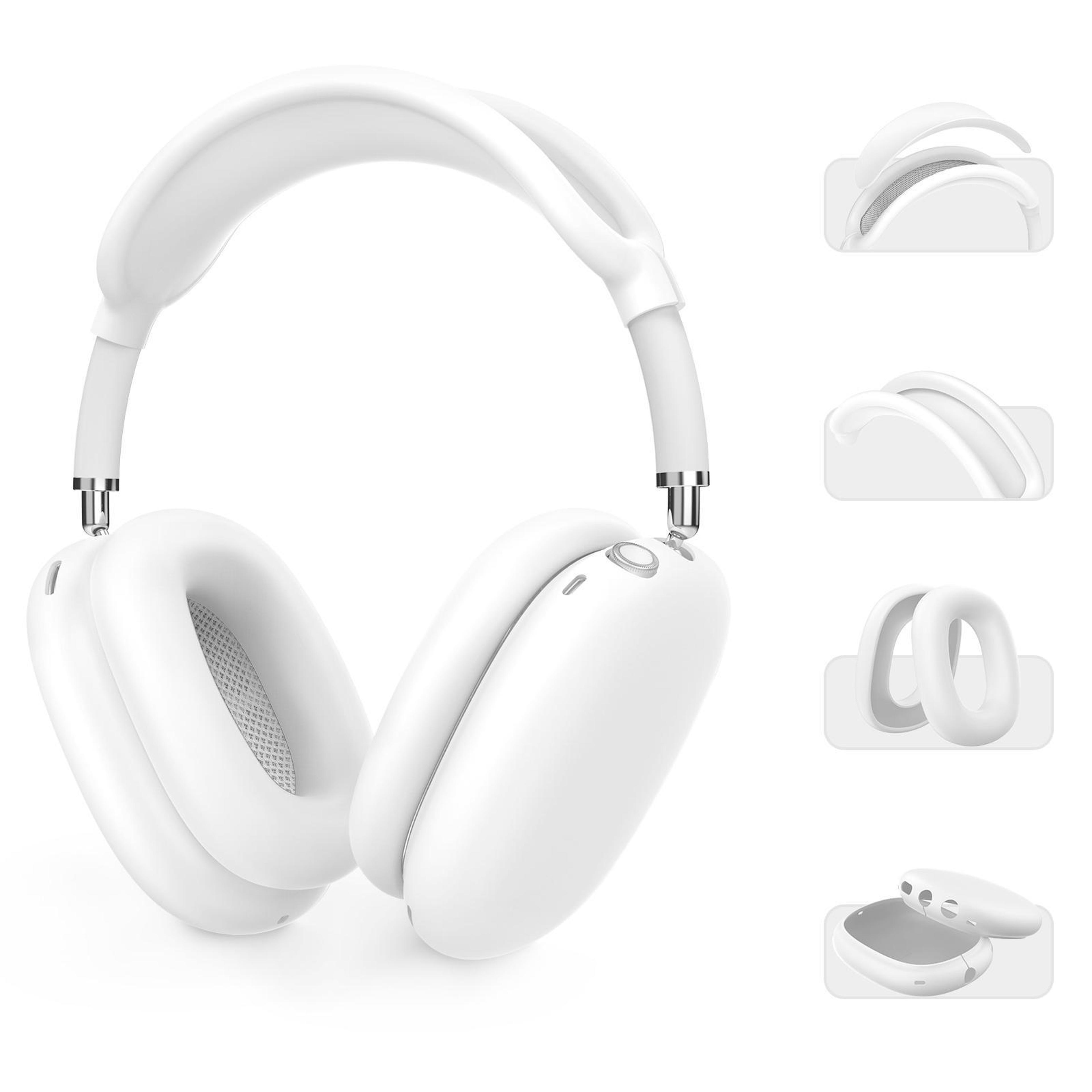 ahastyle silicone protection kit for airpods max 2 & max with headband and ear cup covers