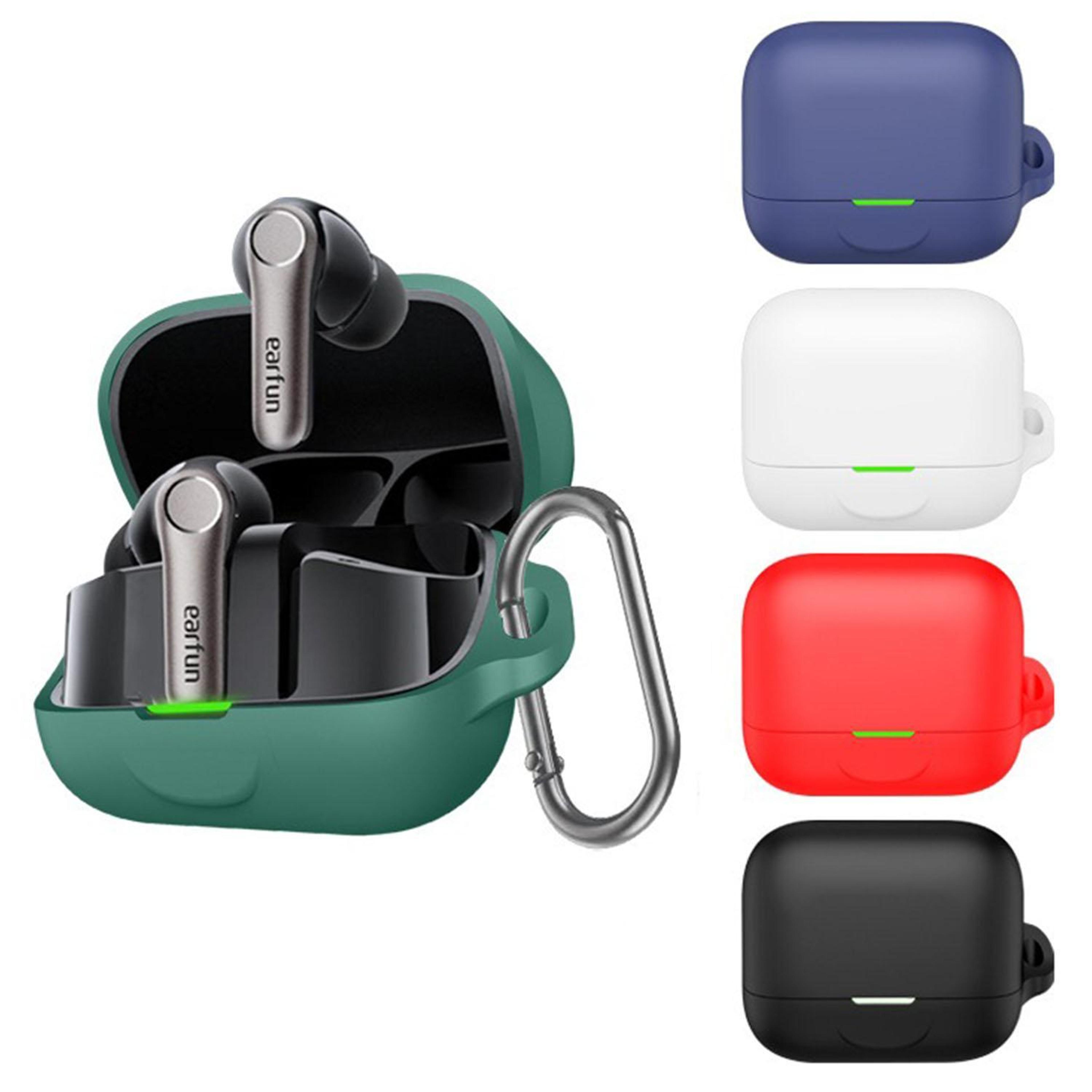 earfun air pro 4 silicone protective case cover with charging port access