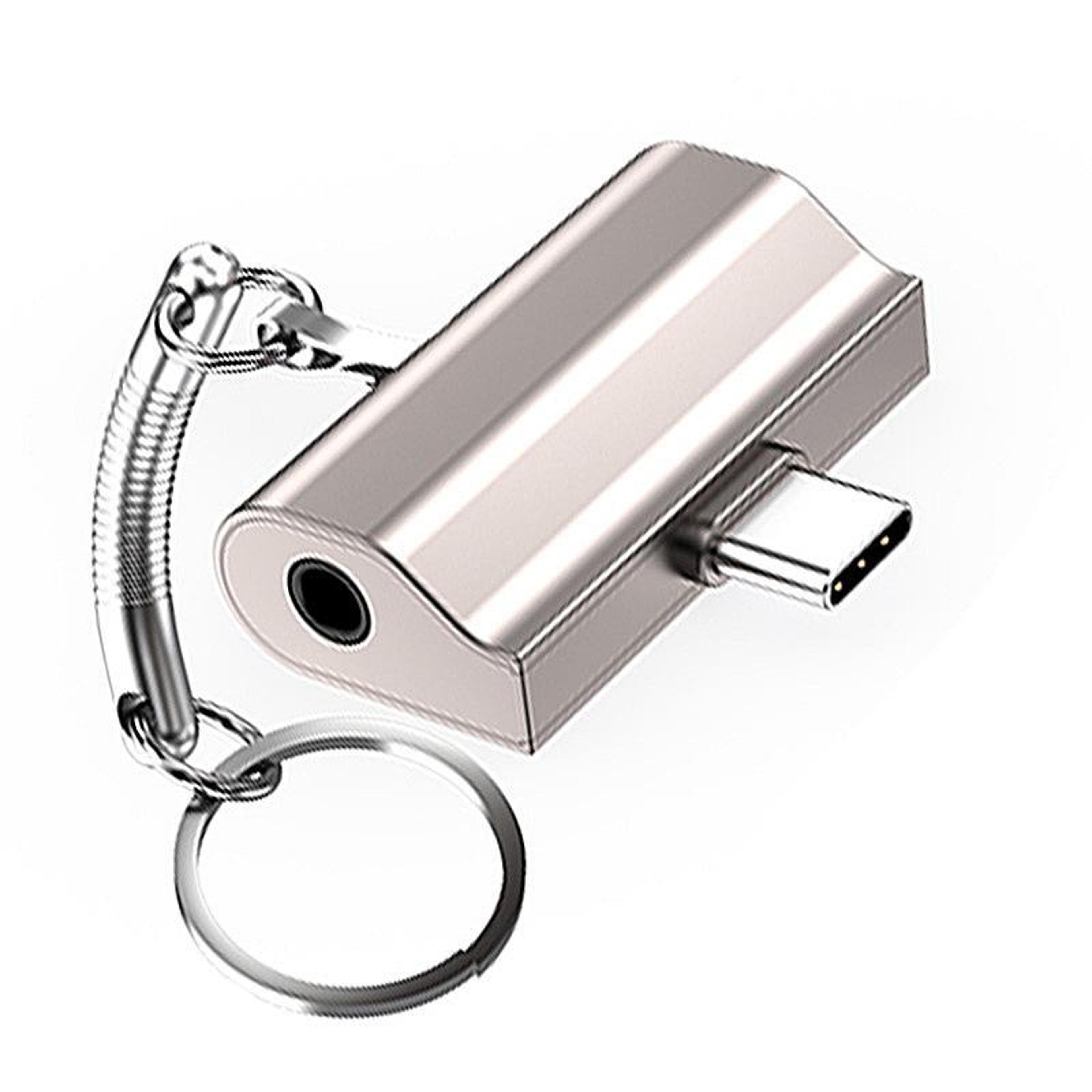 usb c dac audio adapter with 3.5mm & 4.4mm balanced headphone jack