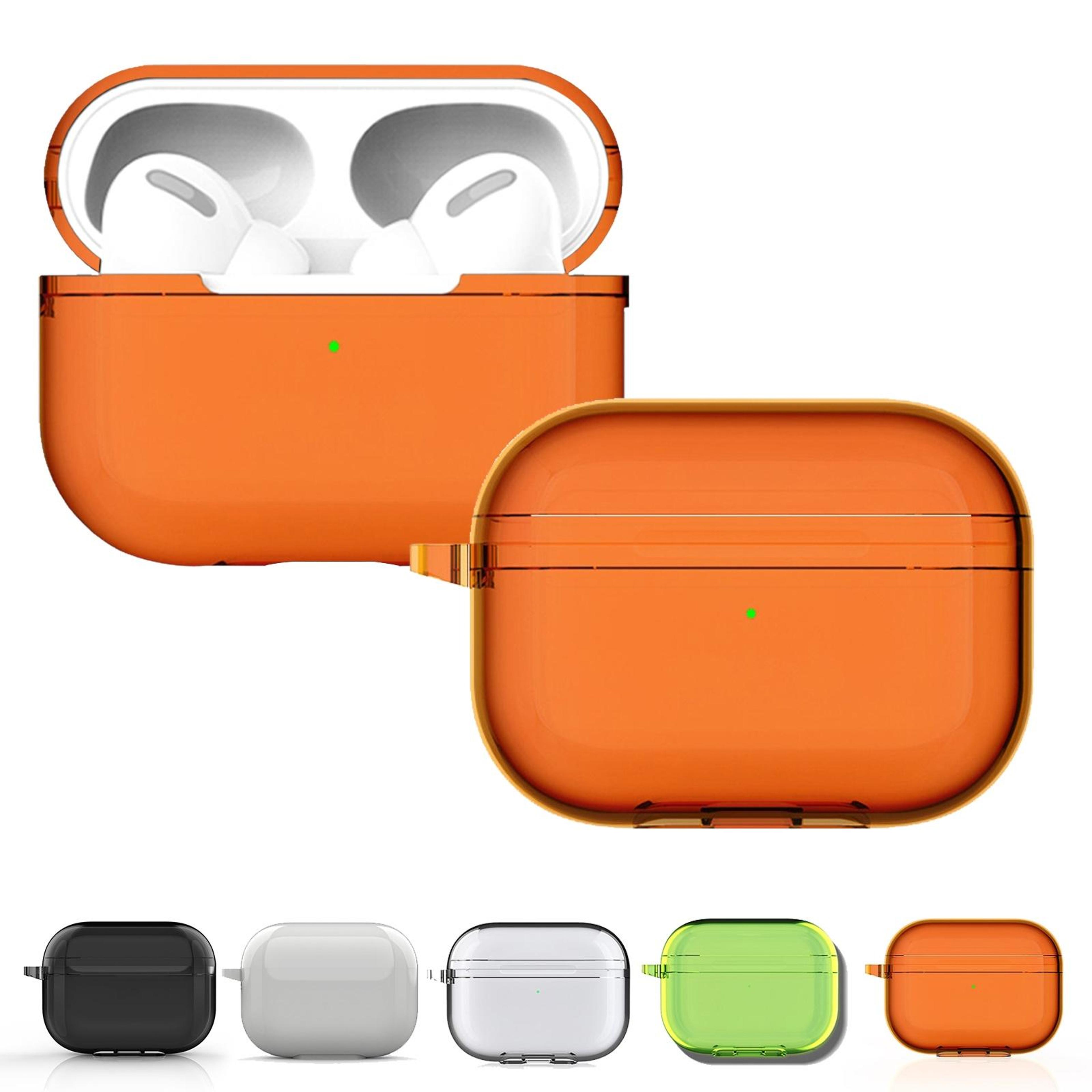 glowguard airpods pro 3 case silicone protective cover with fluorescent finish