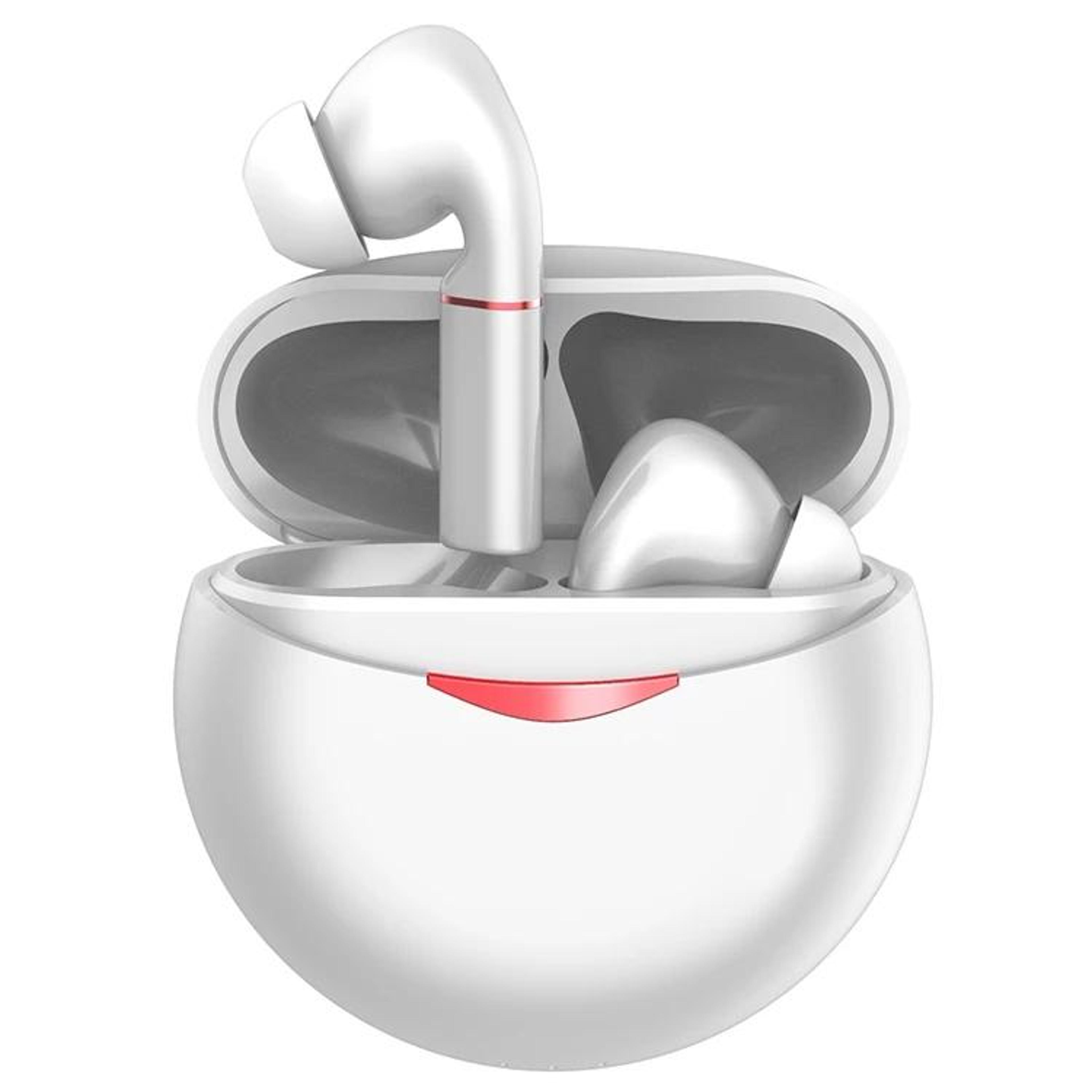 t50 wireless bluetooth earbuds with noise cancellation & deep bass stereo sound