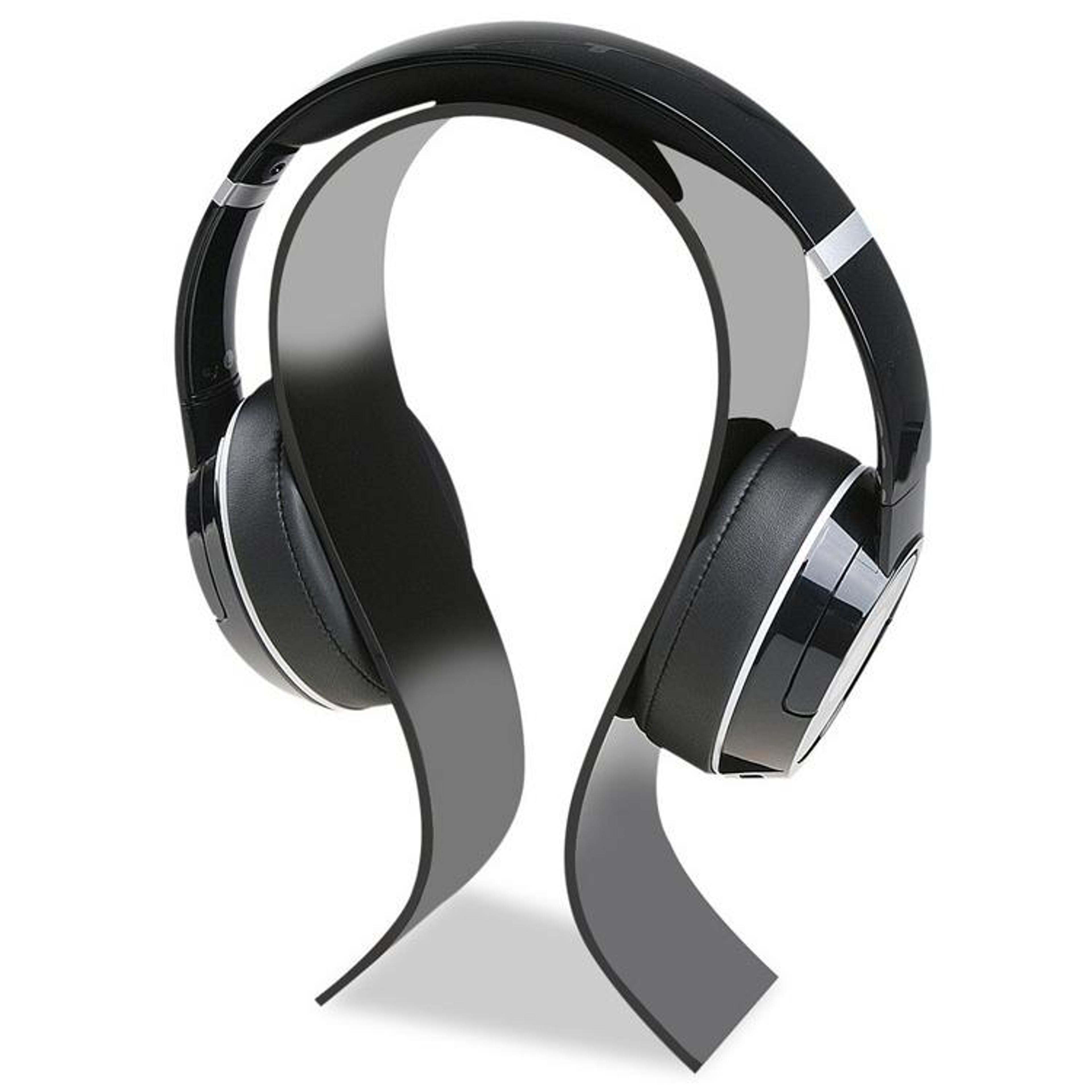 universal acrylic headphone stand holder for desk gaming headset display