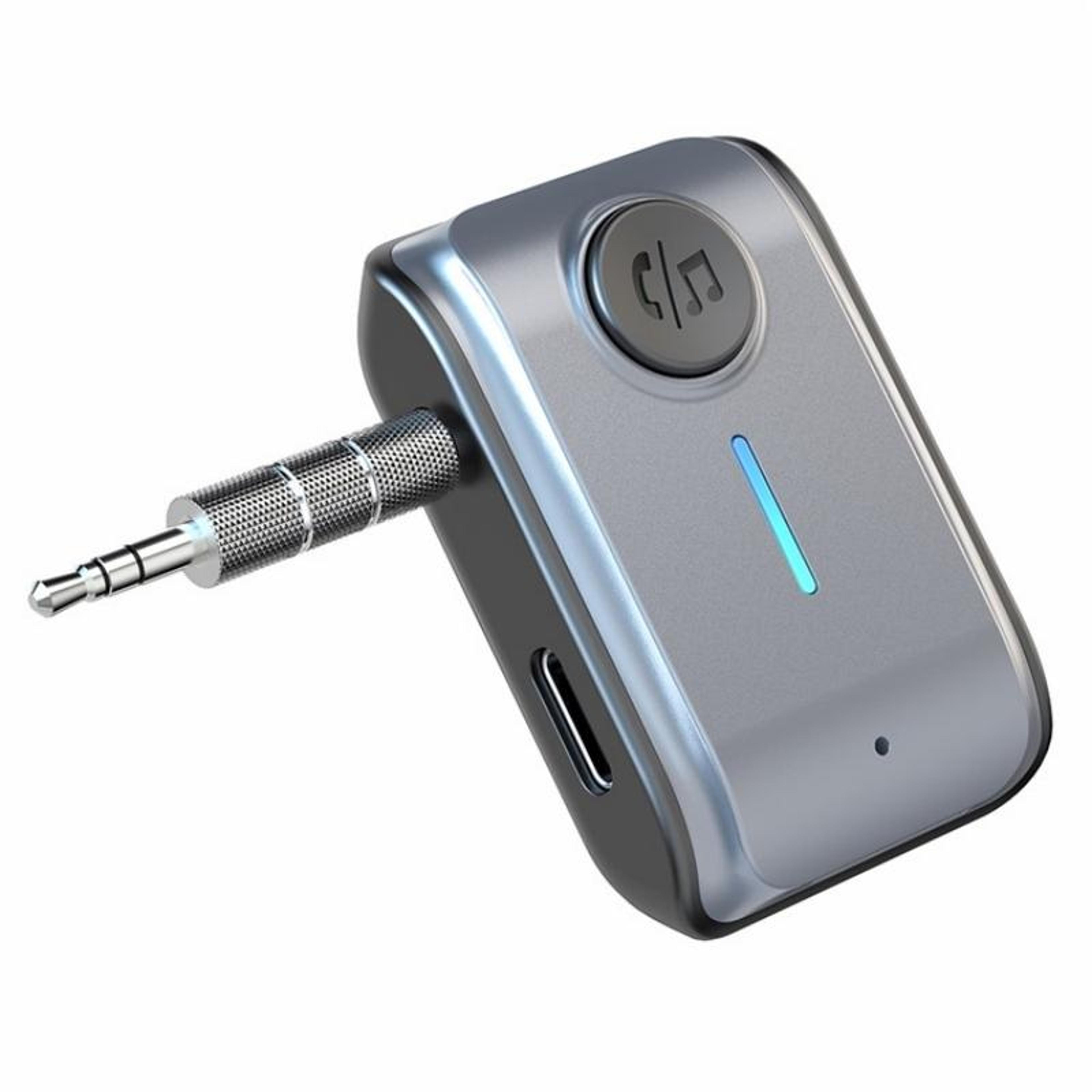 bluetooth 5.3 aux car receiver with tf card slot & hands free calling