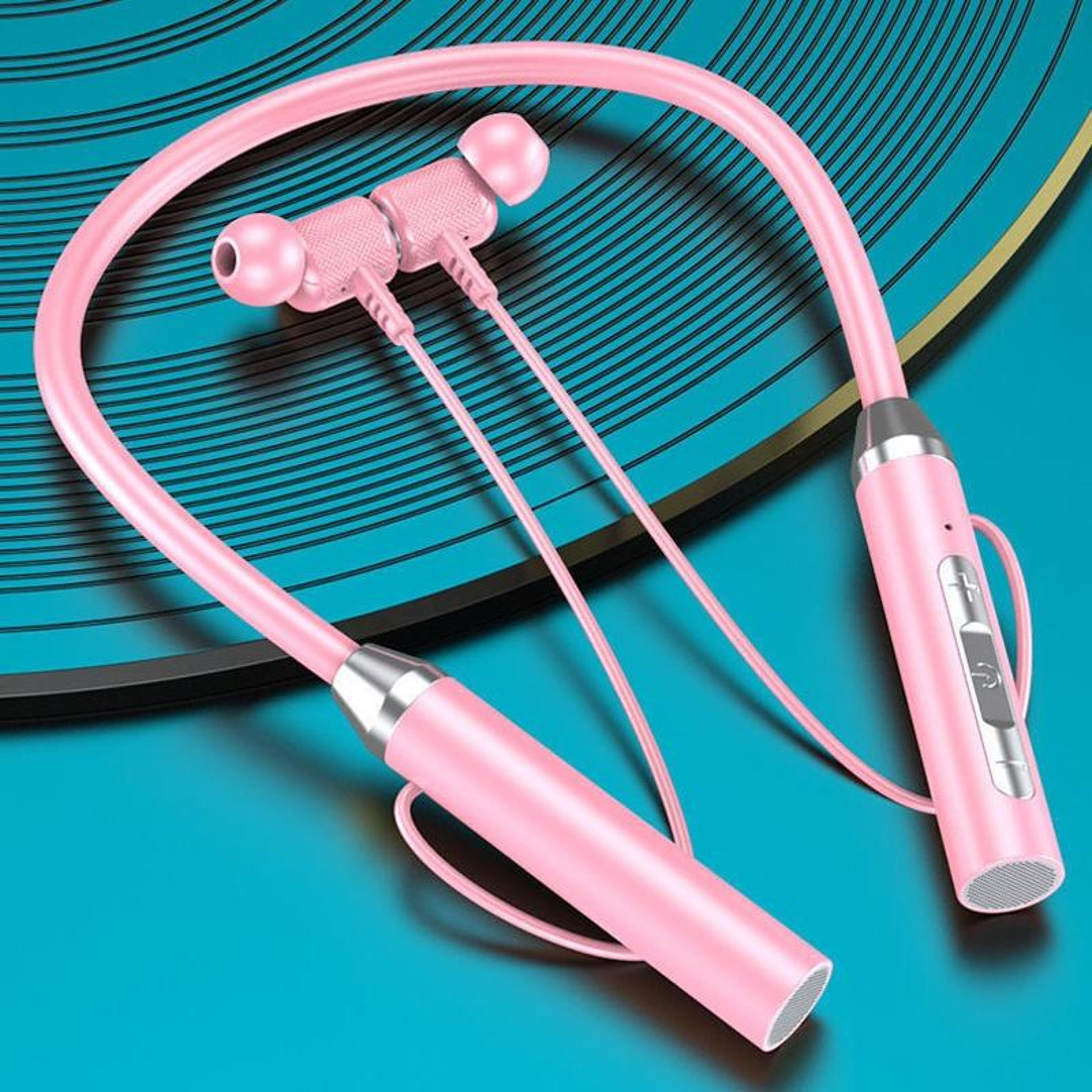 flexbeat bluetooth 5.2 neckband sports headphones with deep bass & long battery life